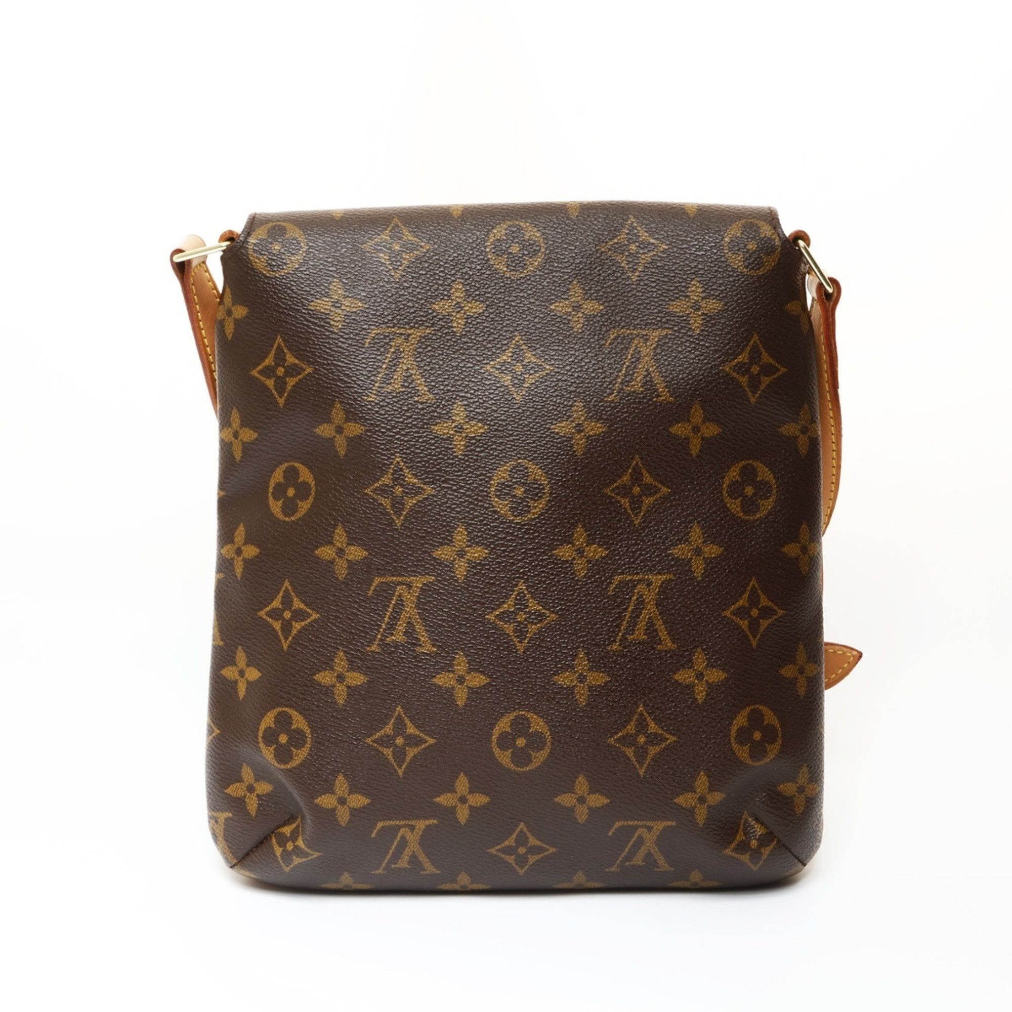Louis Vuitton Louis Vuitton 2001 Monogram Musette Salsa Short Shoulder Bag, Brown, WS27089 Size ONE SIZE - 2 Thumbnail