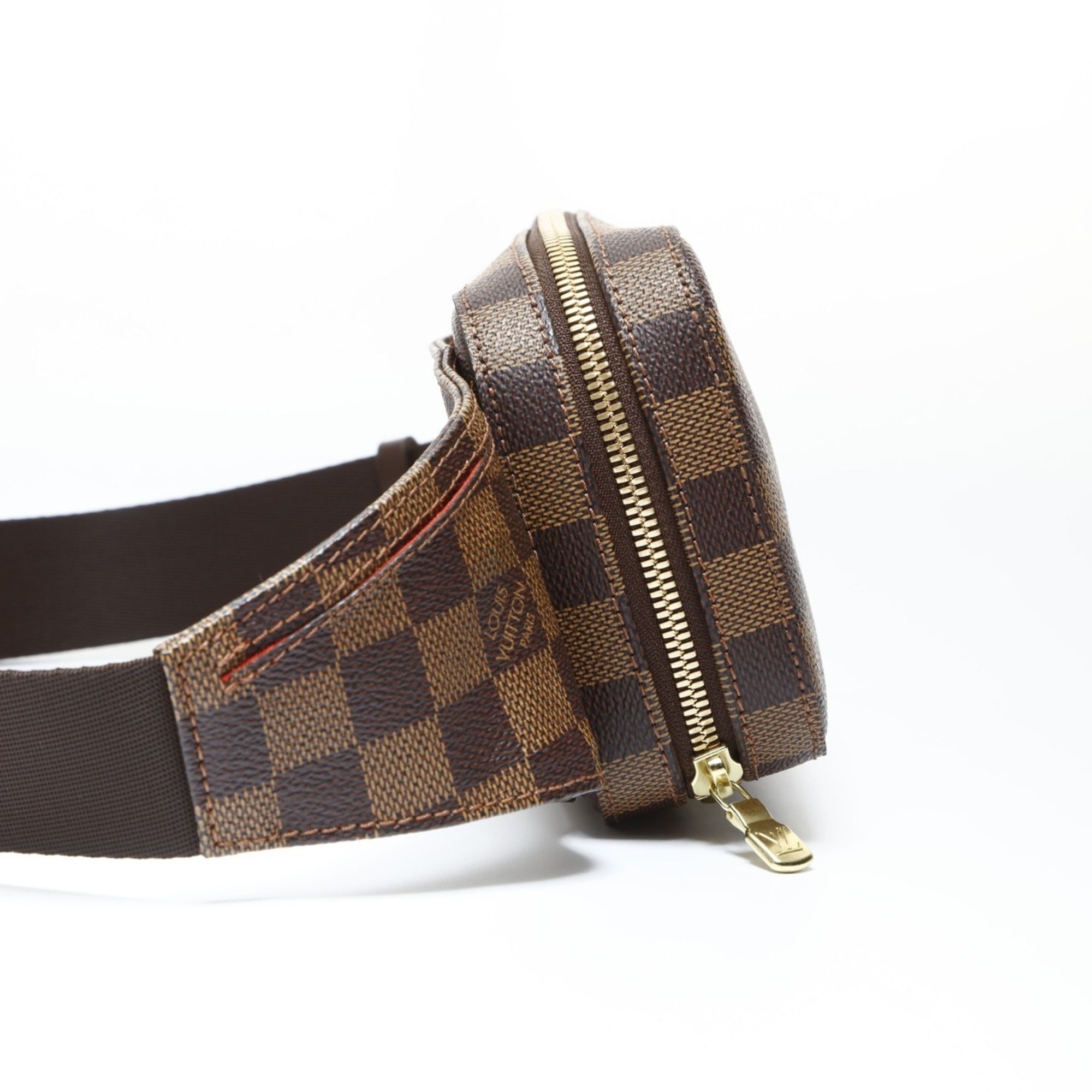 Louis Vuitton Louis Vuitton Damier Geronimos Shoulder Bag, Brown, 2004, WS26939 Size ONE SIZE - 4 Thumbnail