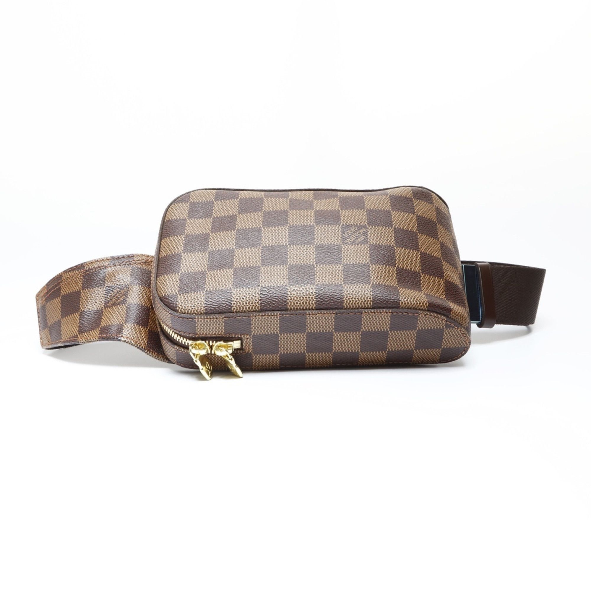 Louis Vuitton Louis Vuitton Damier Geronimos Shoulder Bag, Brown, 2004, WS26939 Size ONE SIZE - 8 Thumbnail