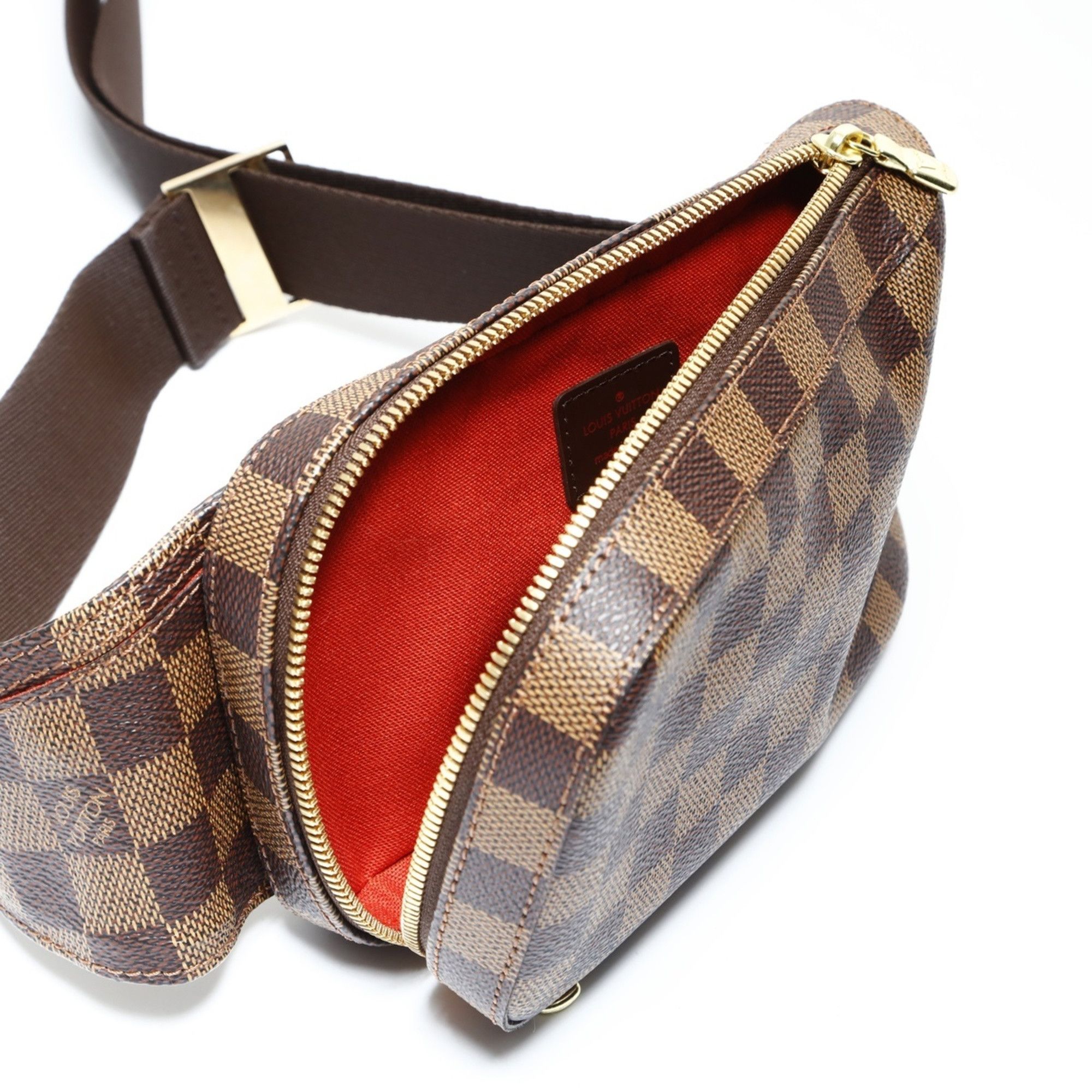 Louis Vuitton Louis Vuitton Damier Geronimos Shoulder Bag, Brown, 2004, WS26939 Size ONE SIZE - 11 Thumbnail