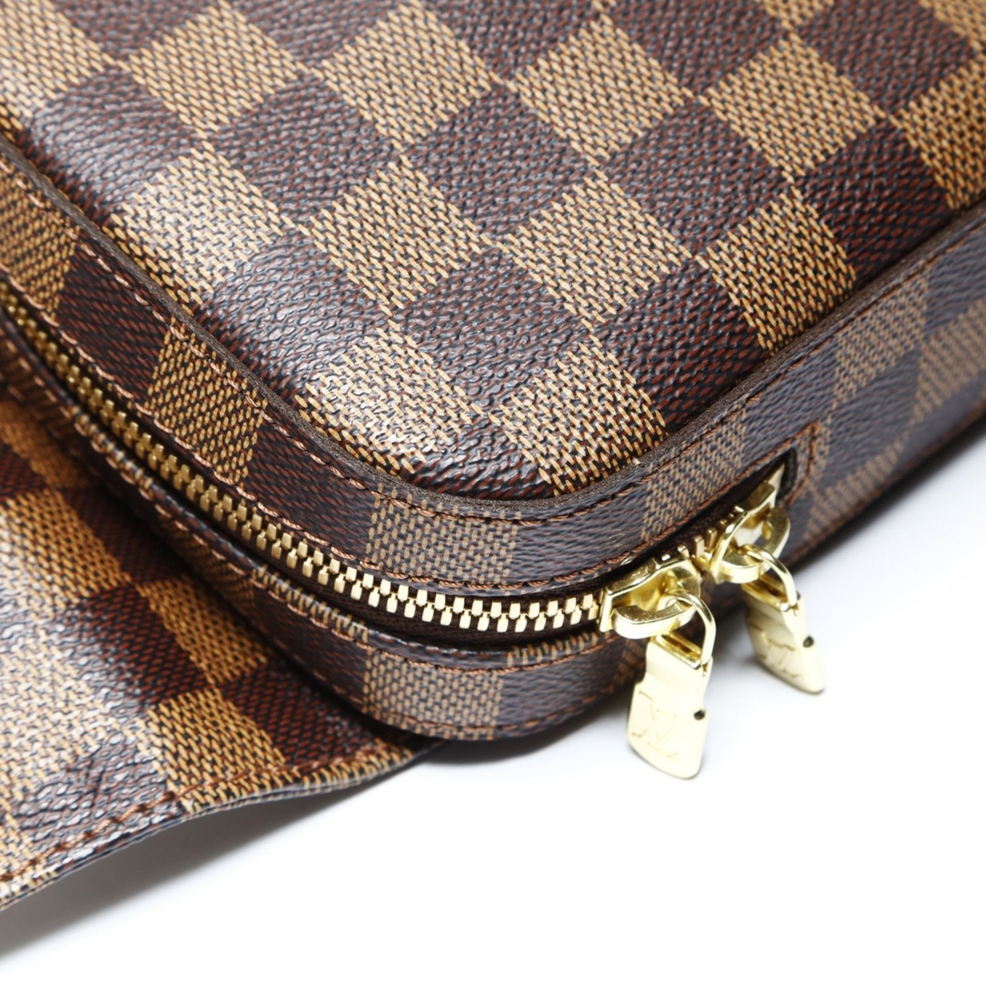 Louis Vuitton Louis Vuitton Damier Geronimos Shoulder Bag, Brown, 2004, WS26939 Size ONE SIZE - 6 Thumbnail