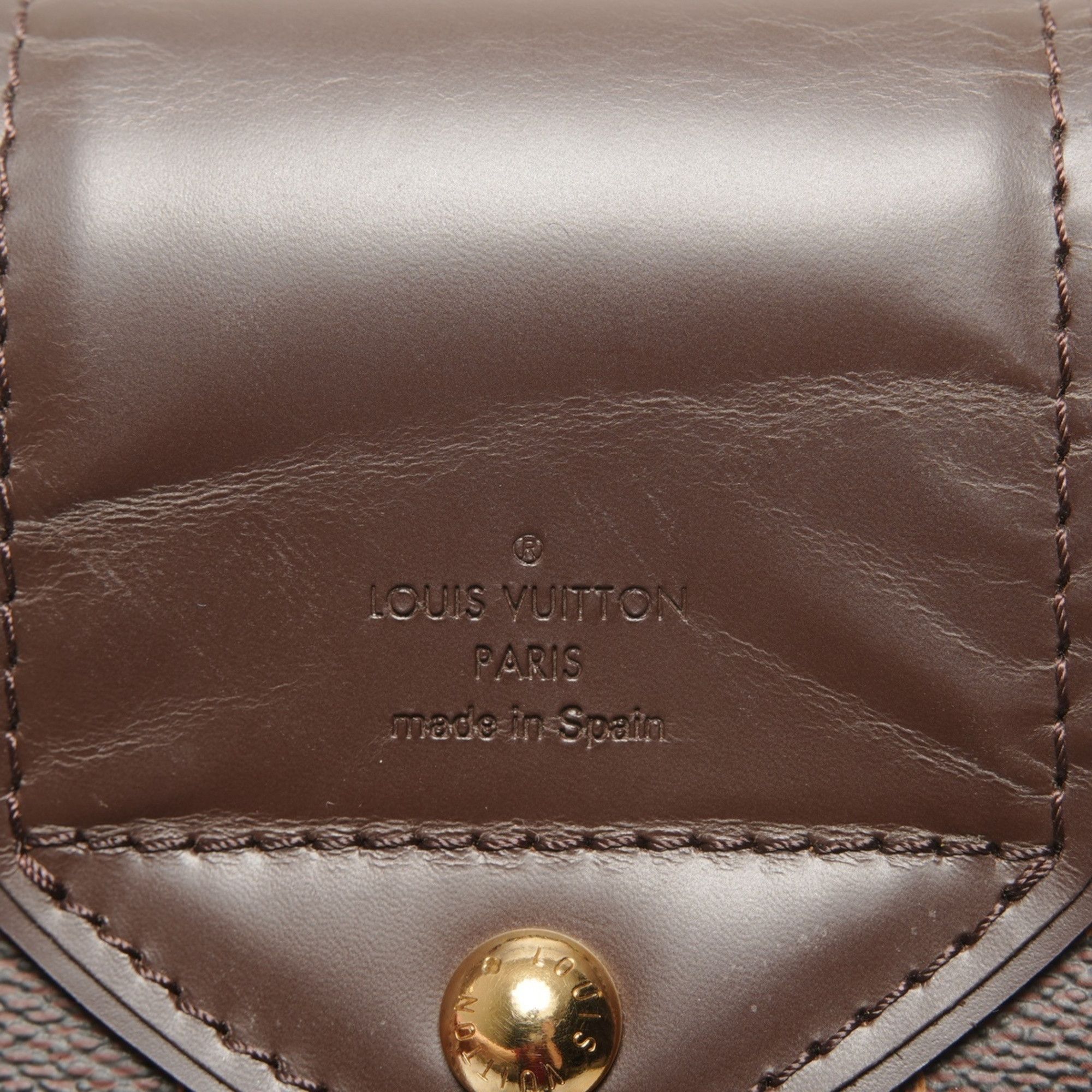 Louis Vuitton Louis Vuitton Damier Sistine GM N41540 Shoulder Bag, Brown, 2009, WS27352 Size ONE SIZE - 9 Thumbnail