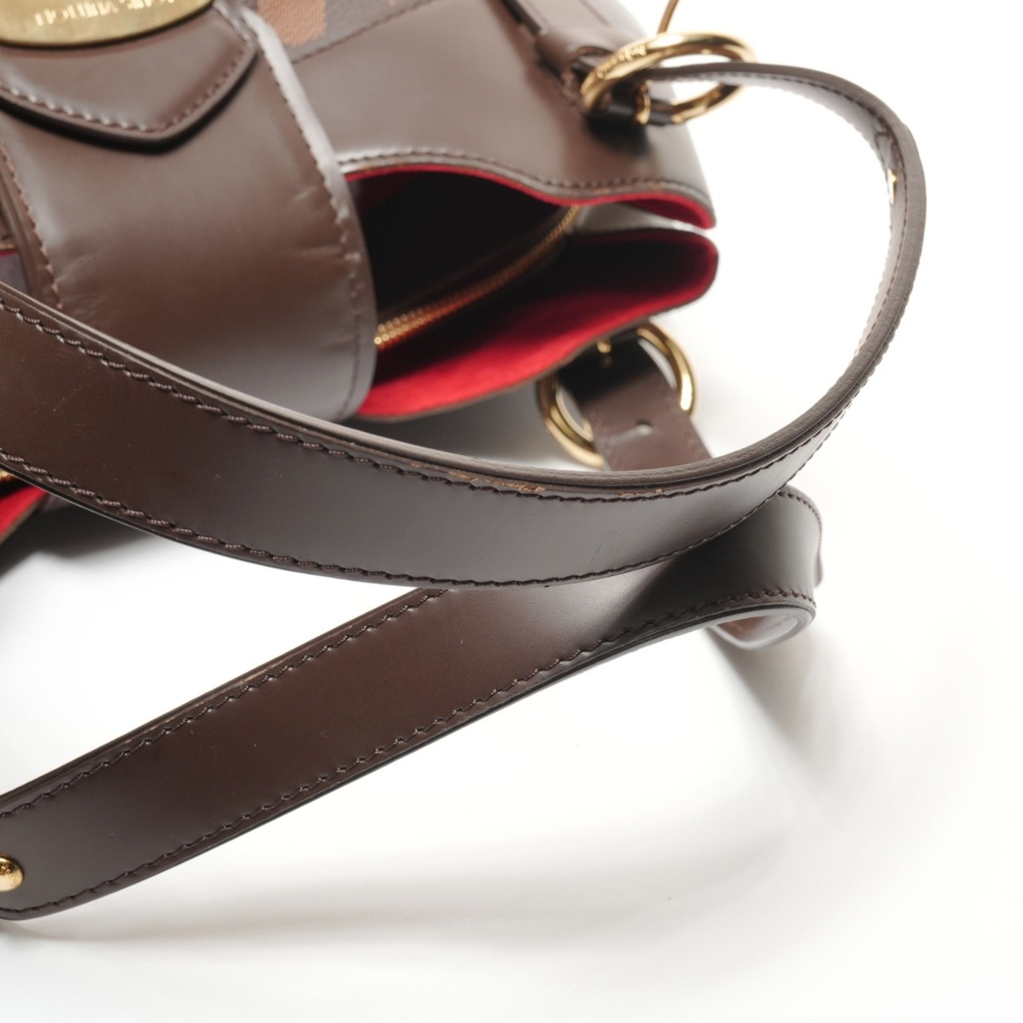 Louis Vuitton Louis Vuitton Damier Sistine GM N41540 Shoulder Bag, Brown, 2009, WS27352 Size ONE SIZE - 11 Thumbnail