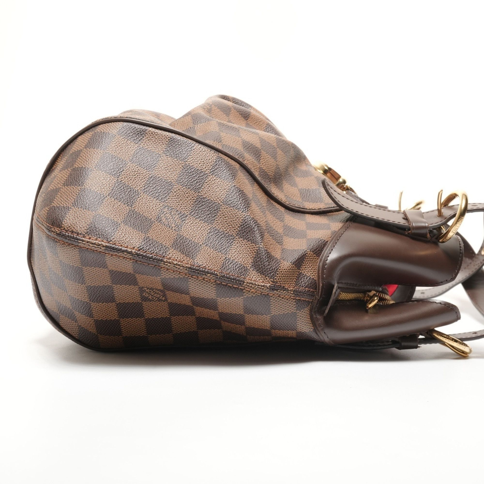 Louis Vuitton Louis Vuitton Damier Sistine GM N41540 Shoulder Bag, Brown, 2009, WS27352 Size ONE SIZE - 4 Thumbnail