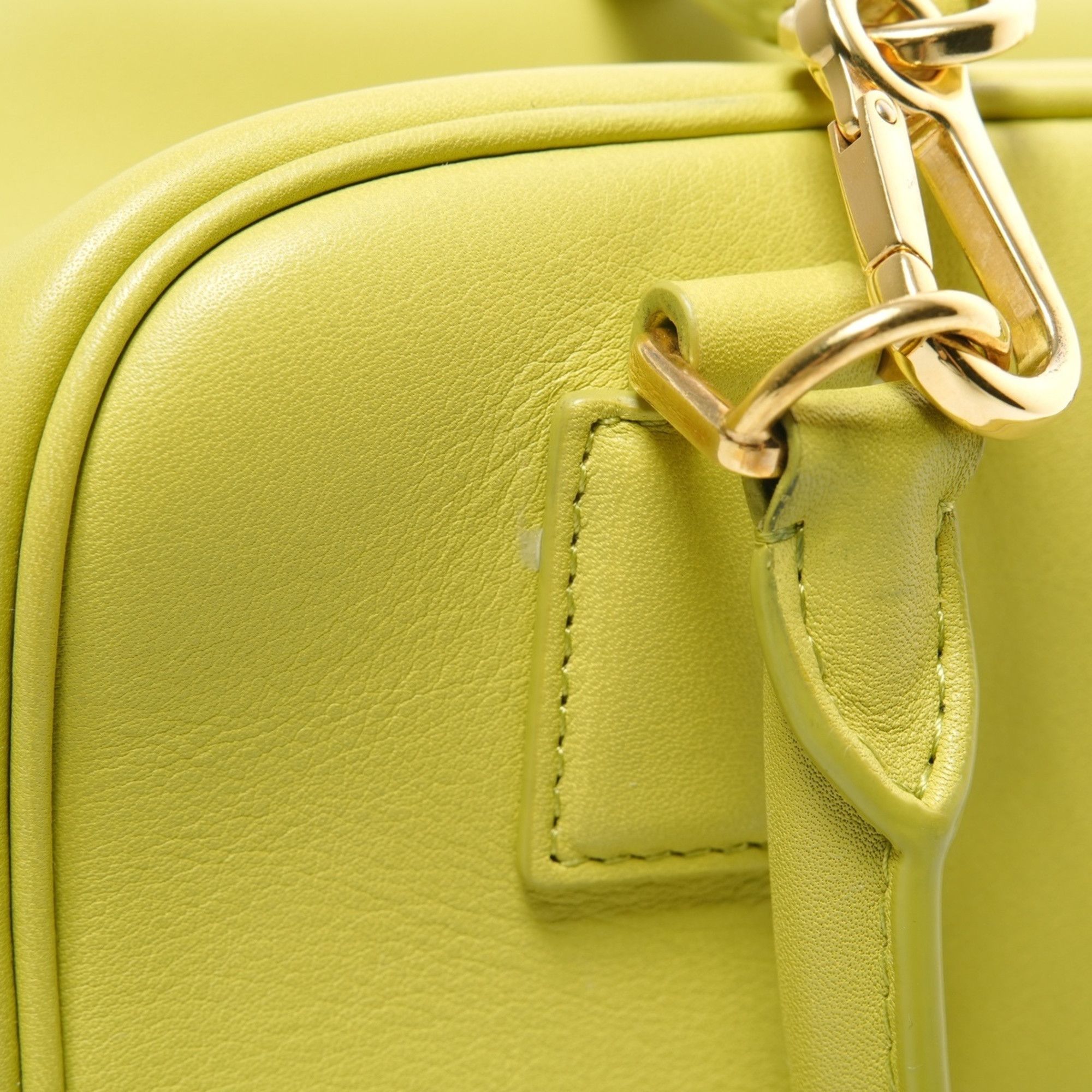 Loewe LOEWE Amazona Leather Anagram 2-Way Handbag, Green, WS26115 Size ONE SIZE - 14 Thumbnail