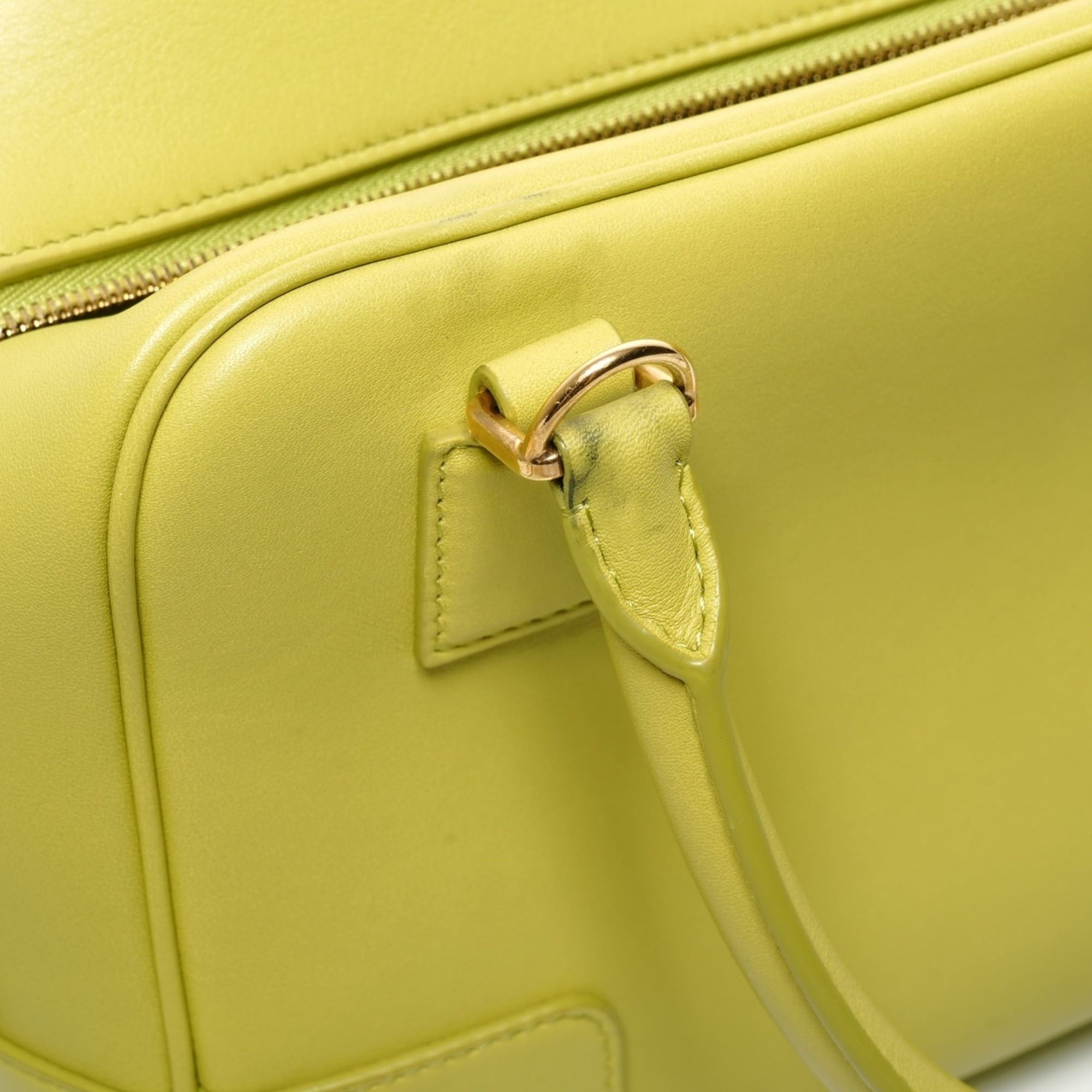 Loewe LOEWE Amazona Leather Anagram 2-Way Handbag, Green, WS26115 Size ONE SIZE - 15 Thumbnail