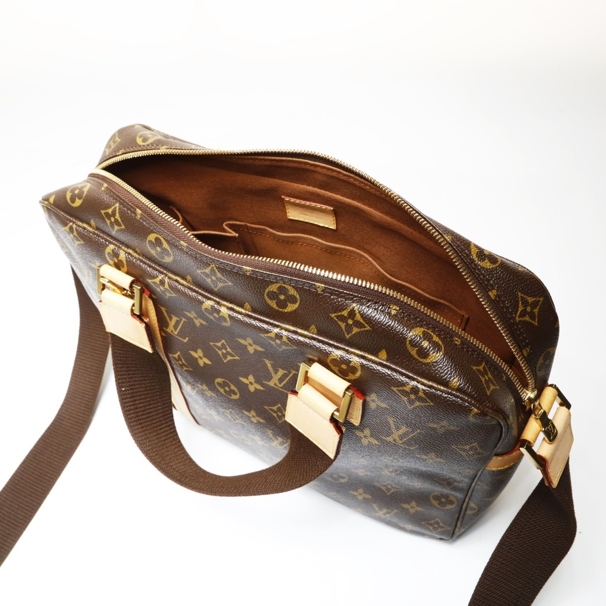 Louis Vuitton Louis Vuitton 2005 Sac Bosphore Monogram Shoulder Bag, Brown, WS27505 Size ONE SIZE - 11 Thumbnail