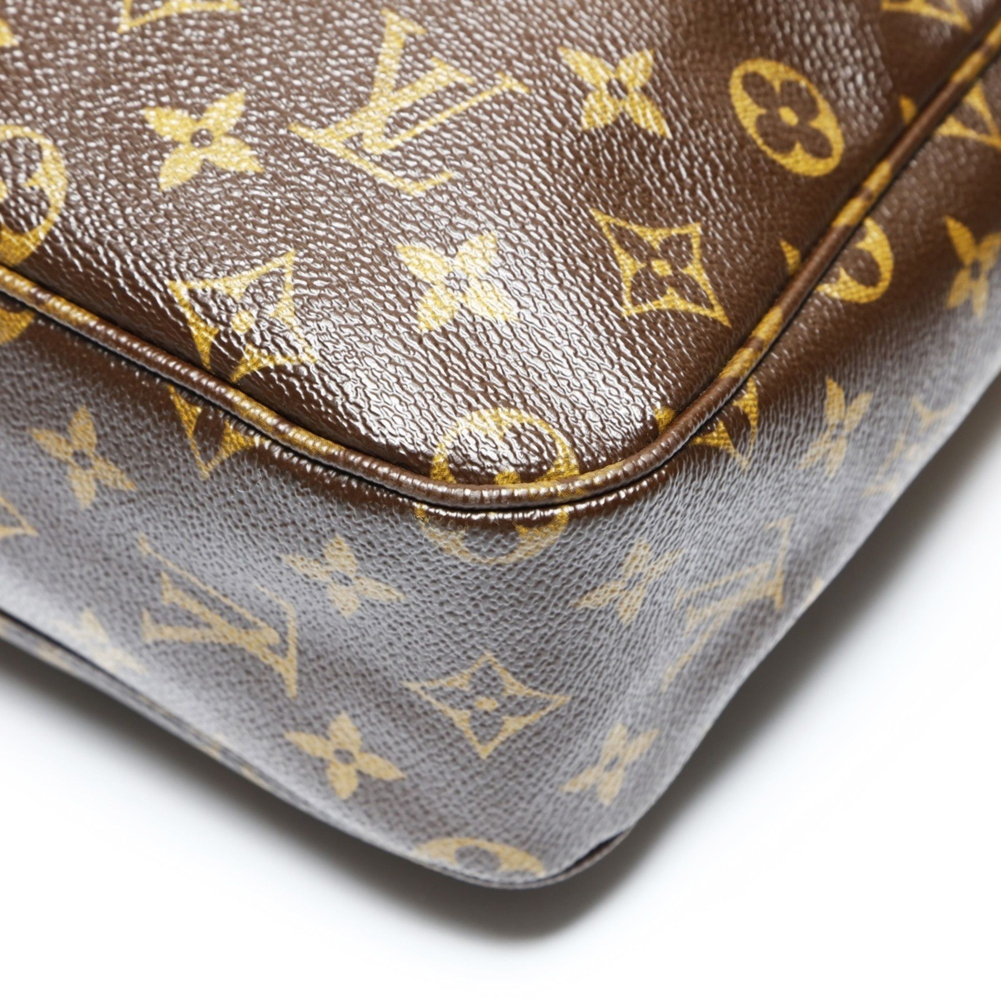 Louis Vuitton Louis Vuitton 2005 Sac Bosphore Monogram Shoulder Bag, Brown, WS27505 Size ONE SIZE - 6 Thumbnail