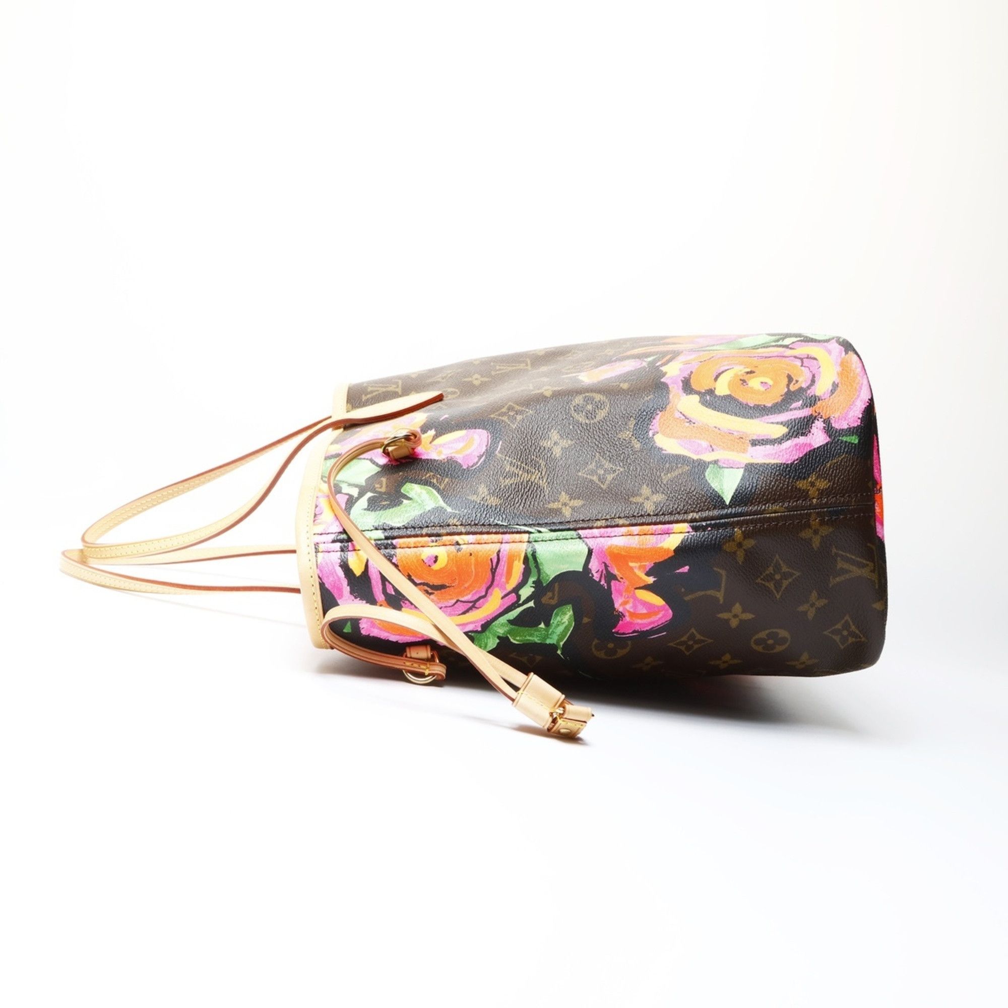 Louis Vuitton Louis Vuitton 2008 Monogram Rose Neverfull MM M48683 Tote Bag, Brown, WS26662 Size ONE SIZE - 3 Thumbnail