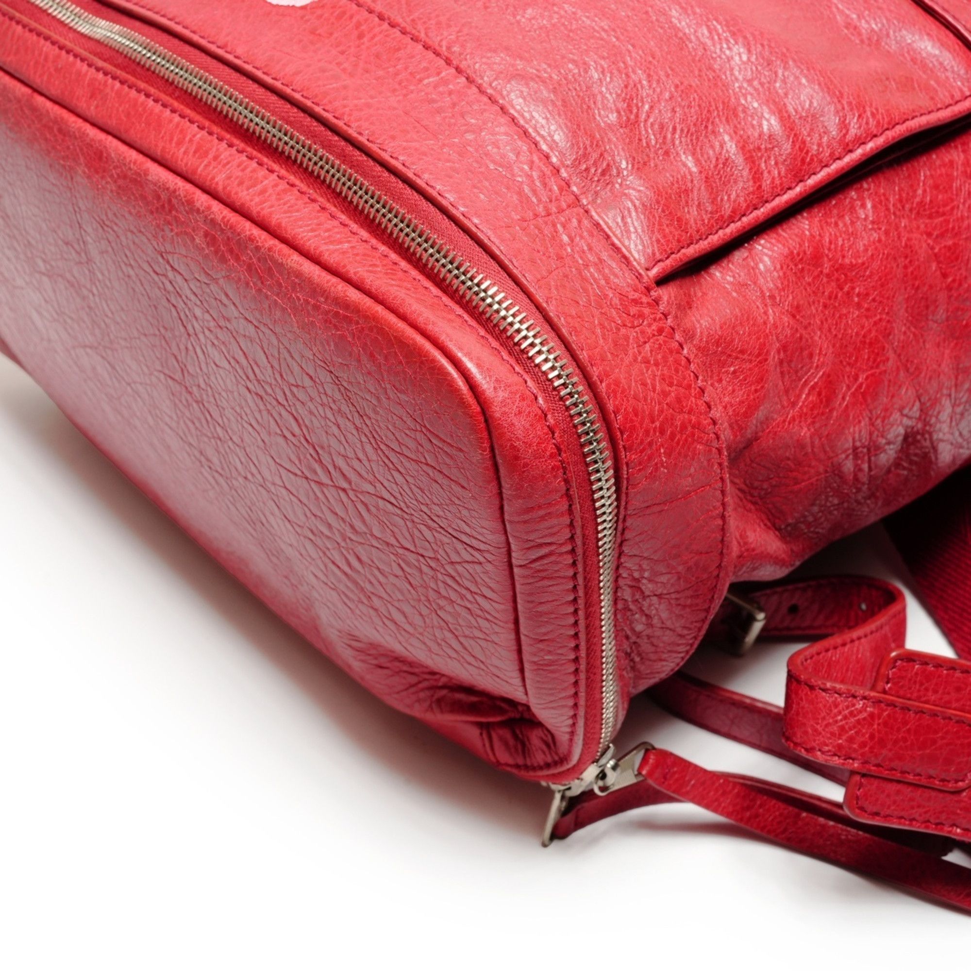 Balenciaga Balenciaga Classic Traveler Backpack/Daypack, Red, WS26686 Size ONE SIZE - 7 Thumbnail