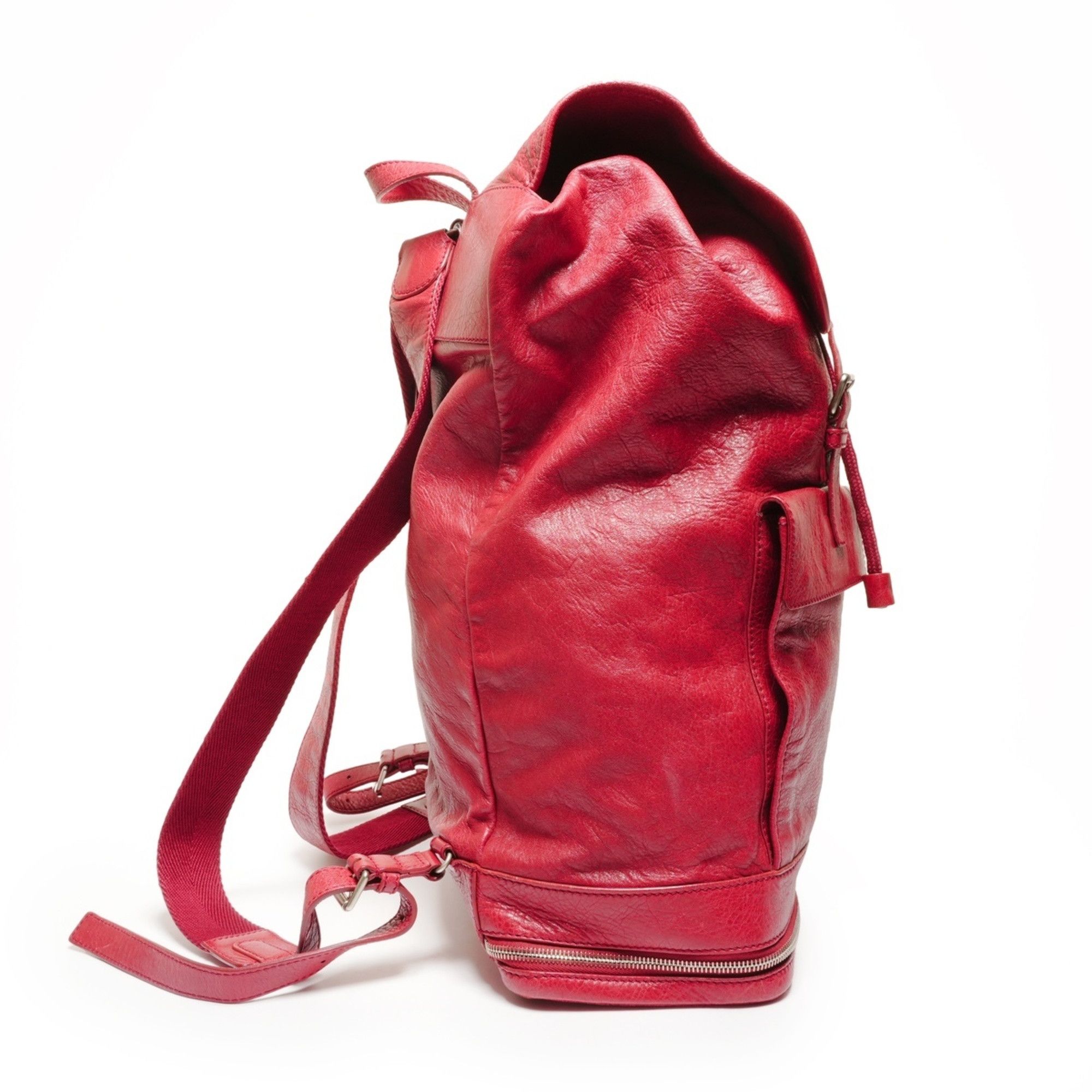 Balenciaga Balenciaga Classic Traveler Backpack/Daypack, Red, WS26686 Size ONE SIZE - 4 Thumbnail