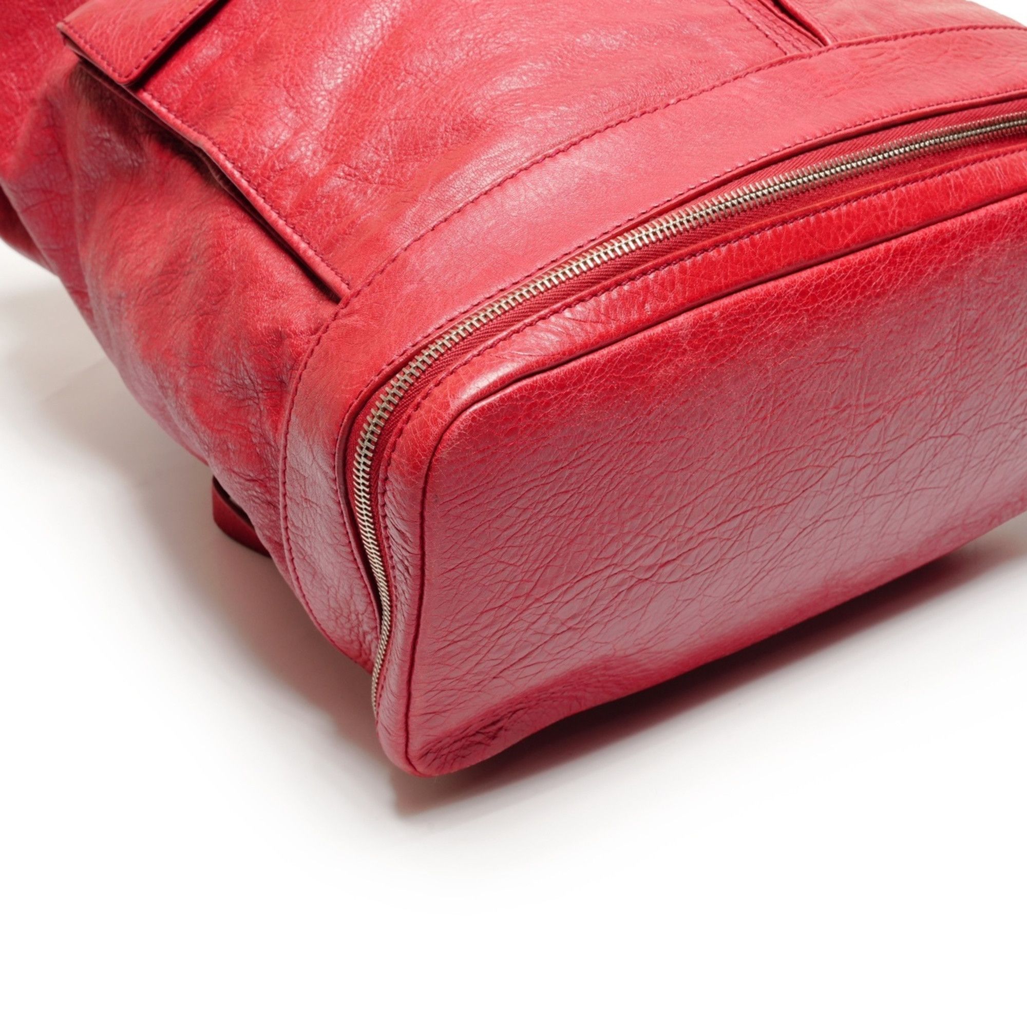 Balenciaga Balenciaga Classic Traveler Backpack/Daypack, Red, WS26686 Size ONE SIZE - 6 Thumbnail