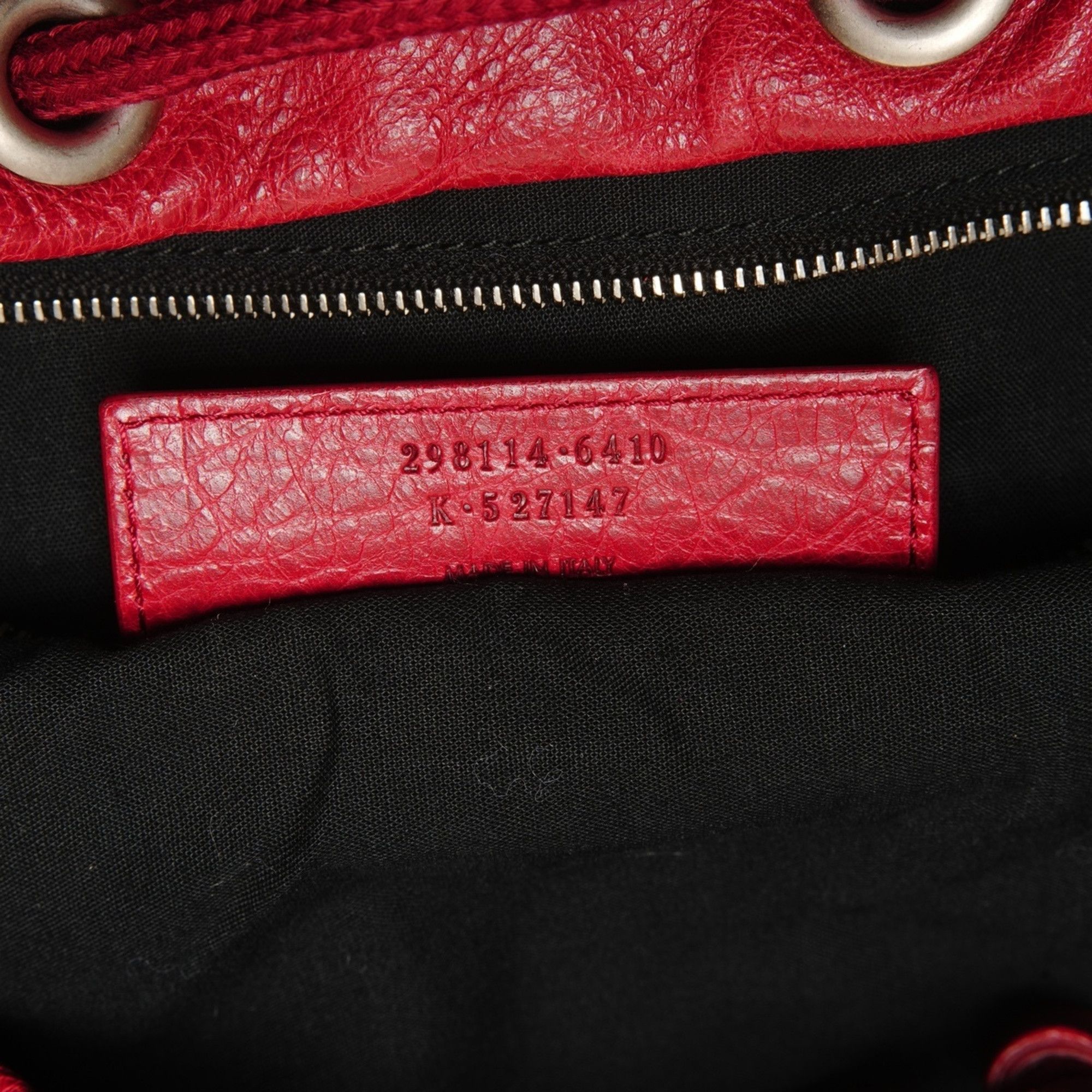 Balenciaga Balenciaga Classic Traveler Backpack/Daypack, Red, WS26686 Size ONE SIZE - 12 Thumbnail