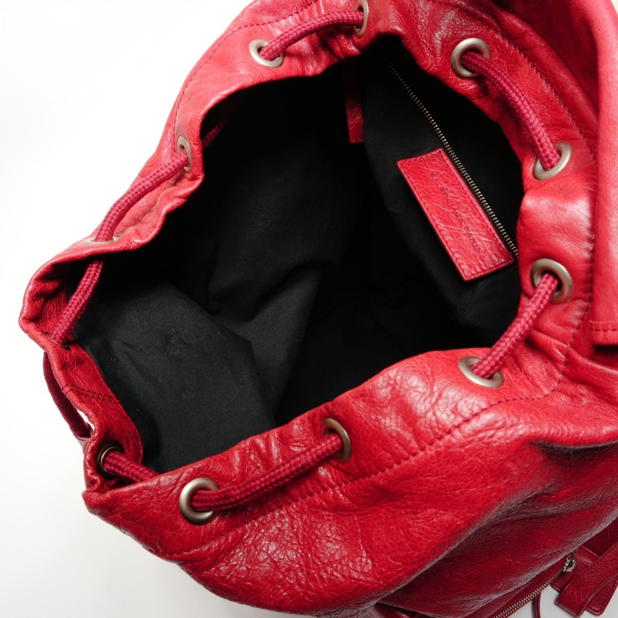 Balenciaga Balenciaga Classic Traveler Backpack/Daypack, Red, WS26686 Size ONE SIZE - 13 Thumbnail