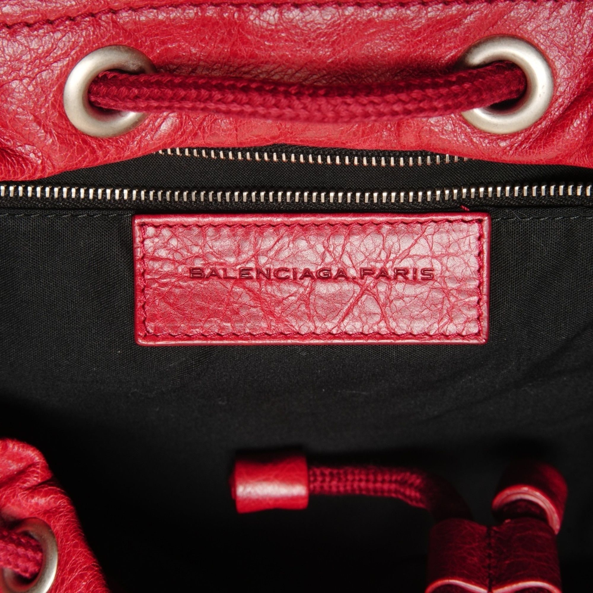 Balenciaga Balenciaga Classic Traveler Backpack/Daypack, Red, WS26686 Size ONE SIZE - 11 Thumbnail