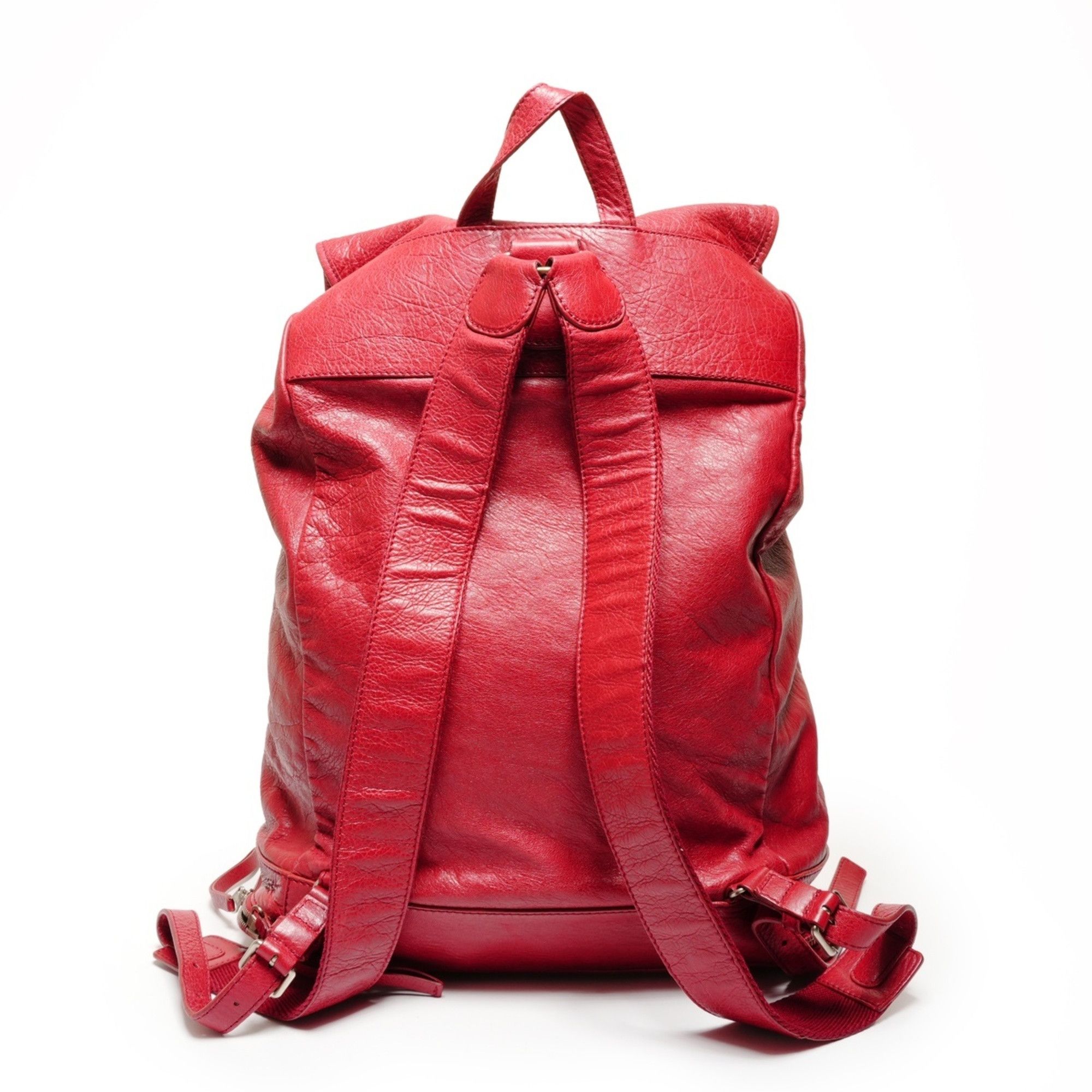 Balenciaga Balenciaga Classic Traveler Backpack/Daypack, Red, WS26686 Size ONE SIZE - 3 Thumbnail