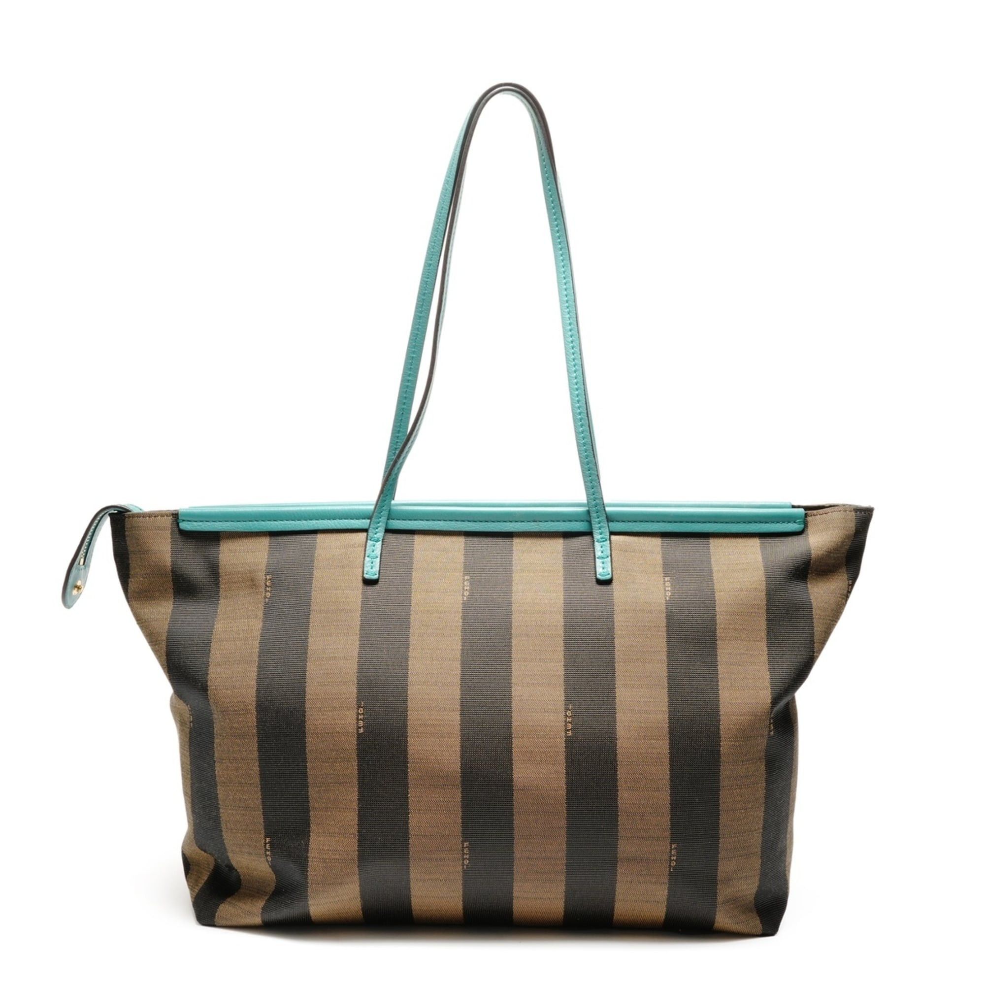 Fendi Fendi Pecan Canvas and Leather Shoulder Bag, Brown, WS26156 Size ONE SIZE - 2 Thumbnail