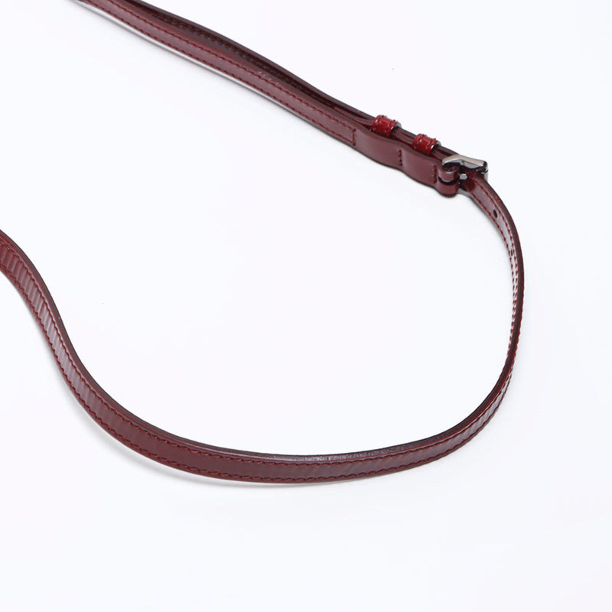 Burberry Burberry Nova Check Heart Enamel Shoulder Bag, Beige and Red, WS12805 Size ONE SIZE - 13 Thumbnail