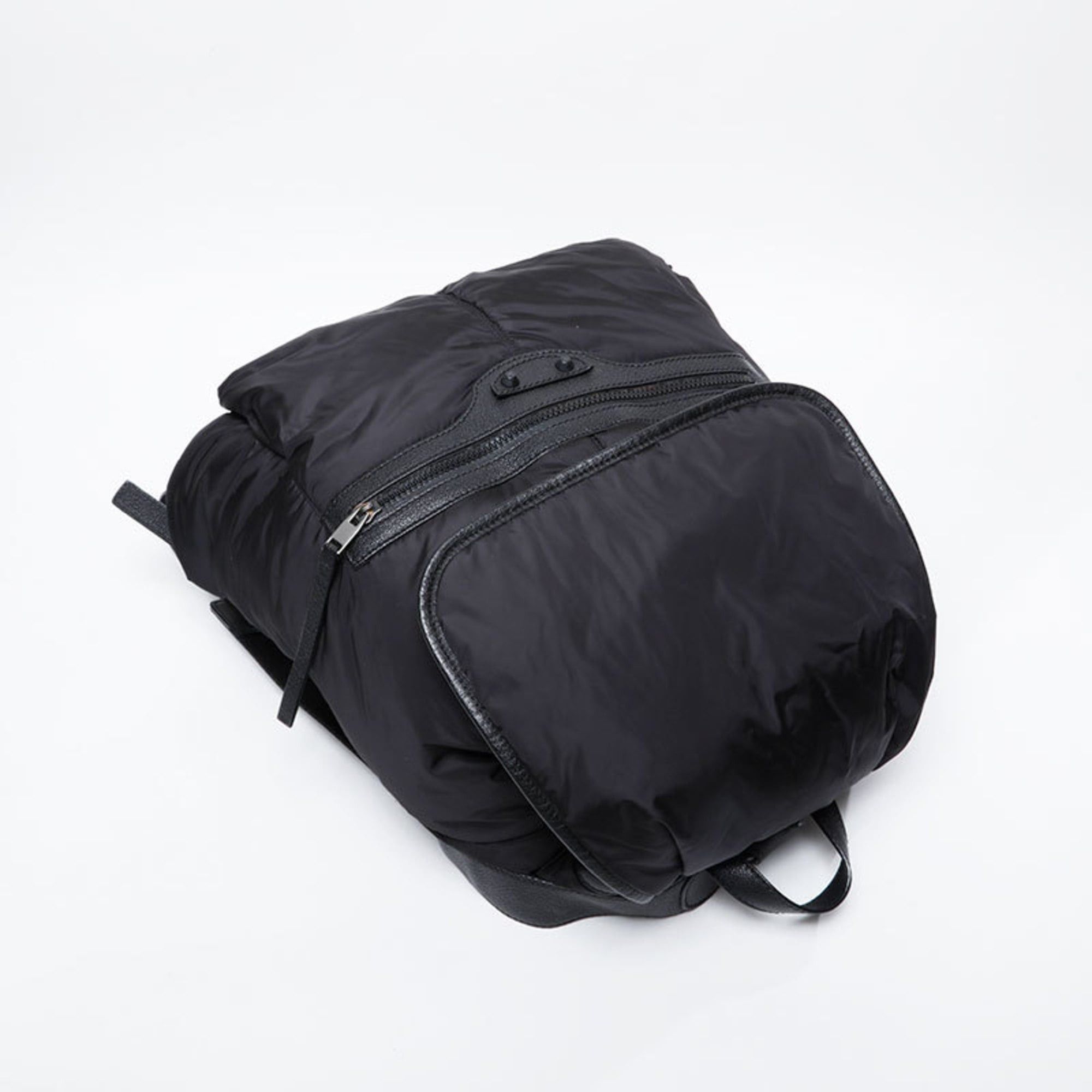 Balenciaga Balenciaga Nylon Traveler Padded Backpack/Daypack, Black, WS21305 Size ONE SIZE - 8 Thumbnail