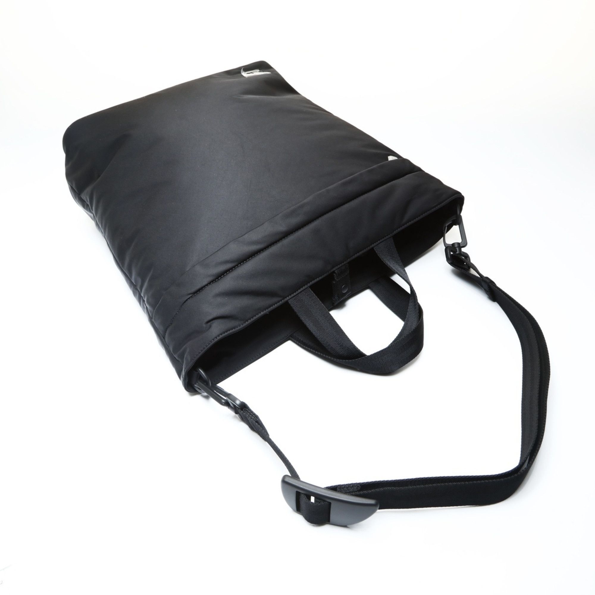 Burberry Burberry 2-way Nylon Shield Shopping Tote Bag, Black, WS25782 Size ONE SIZE - 9 Thumbnail