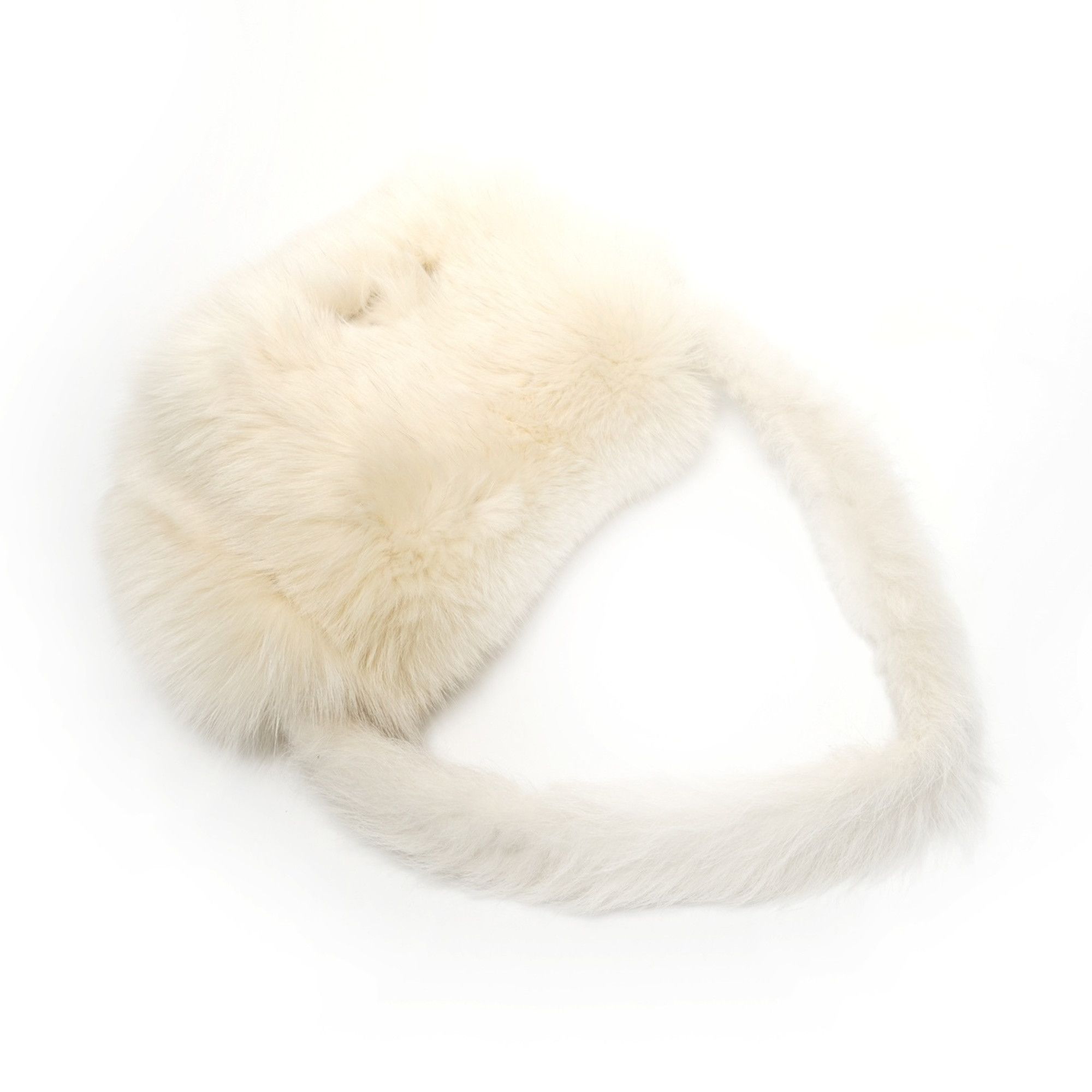 Fendi FENDI Fur Bucket One-Shoulder Shoulder Bag, Ivory, WS25860 Size ONE SIZE - 8 Thumbnail