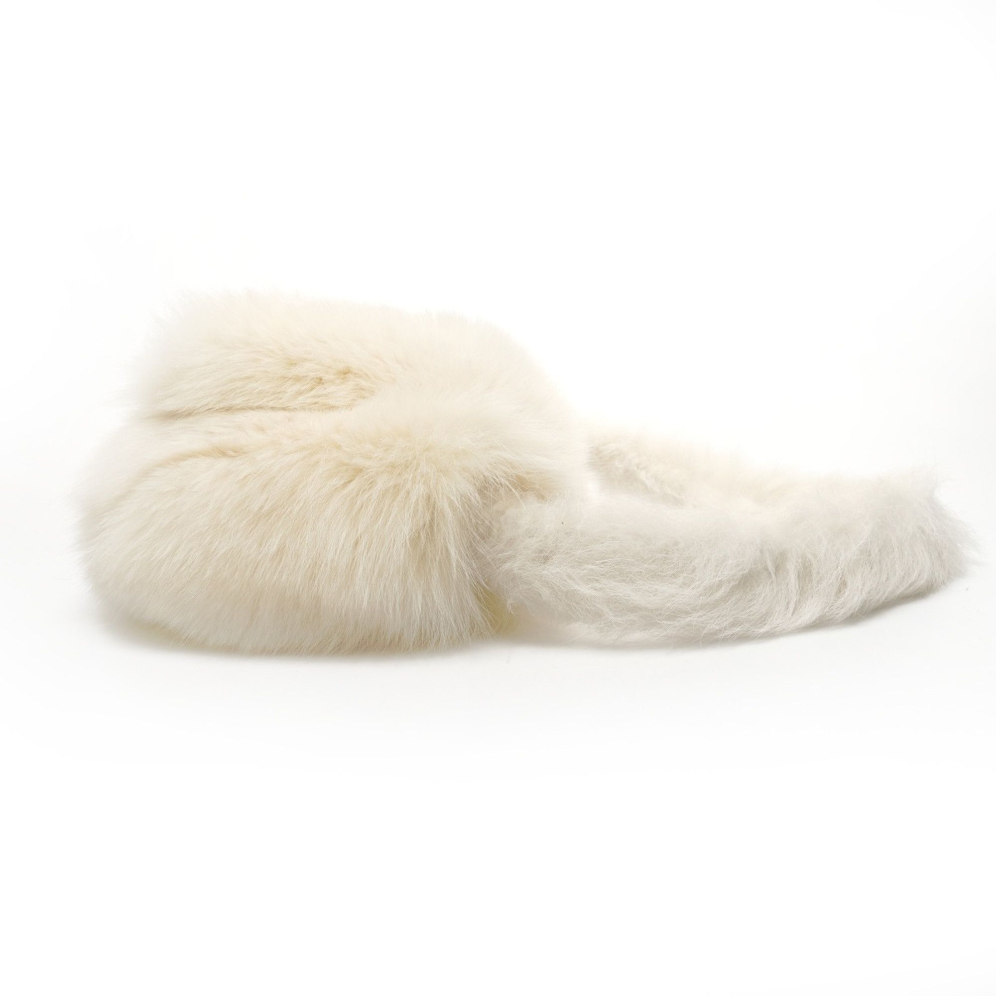 Fendi FENDI Fur Bucket One-Shoulder Shoulder Bag, Ivory, WS25860 Size ONE SIZE - 4 Thumbnail