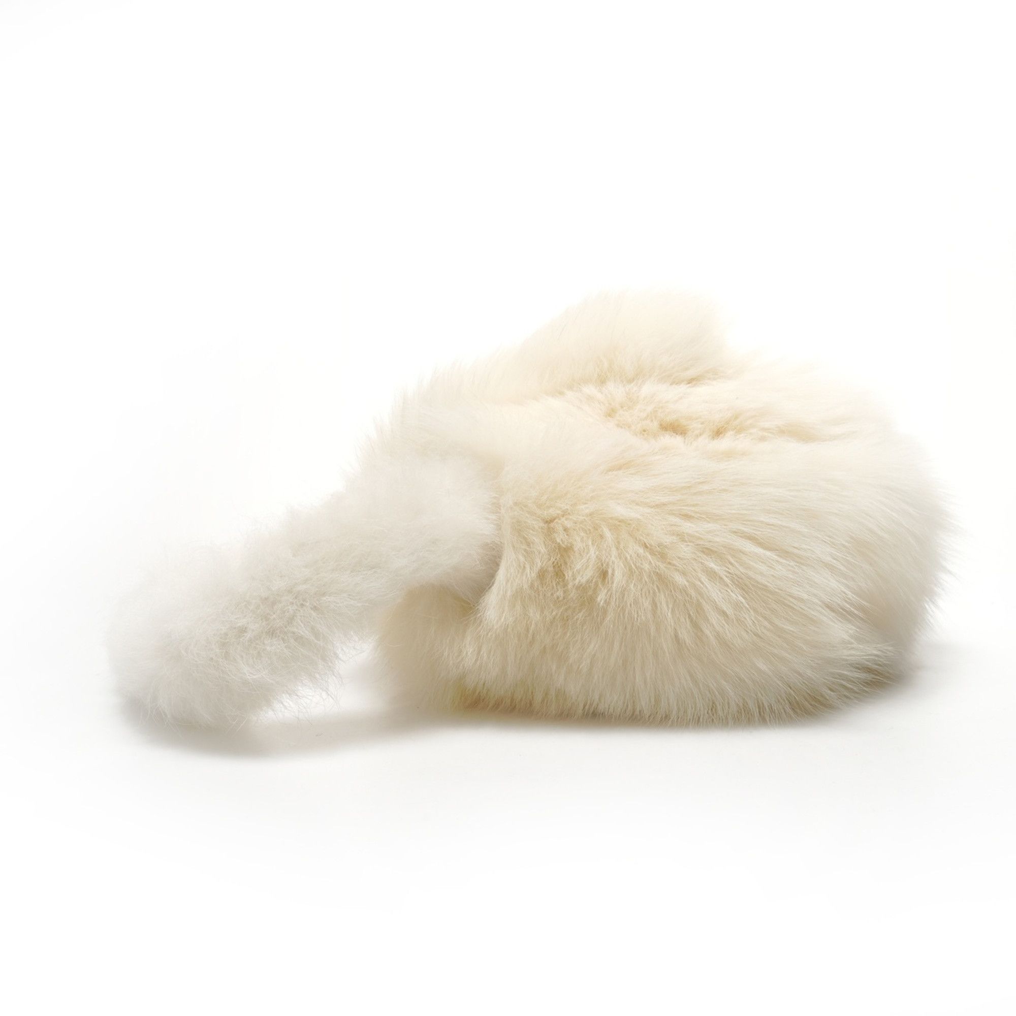 Fendi FENDI Fur Bucket One-Shoulder Shoulder Bag, Ivory, WS25860 Size ONE SIZE - 3 Thumbnail