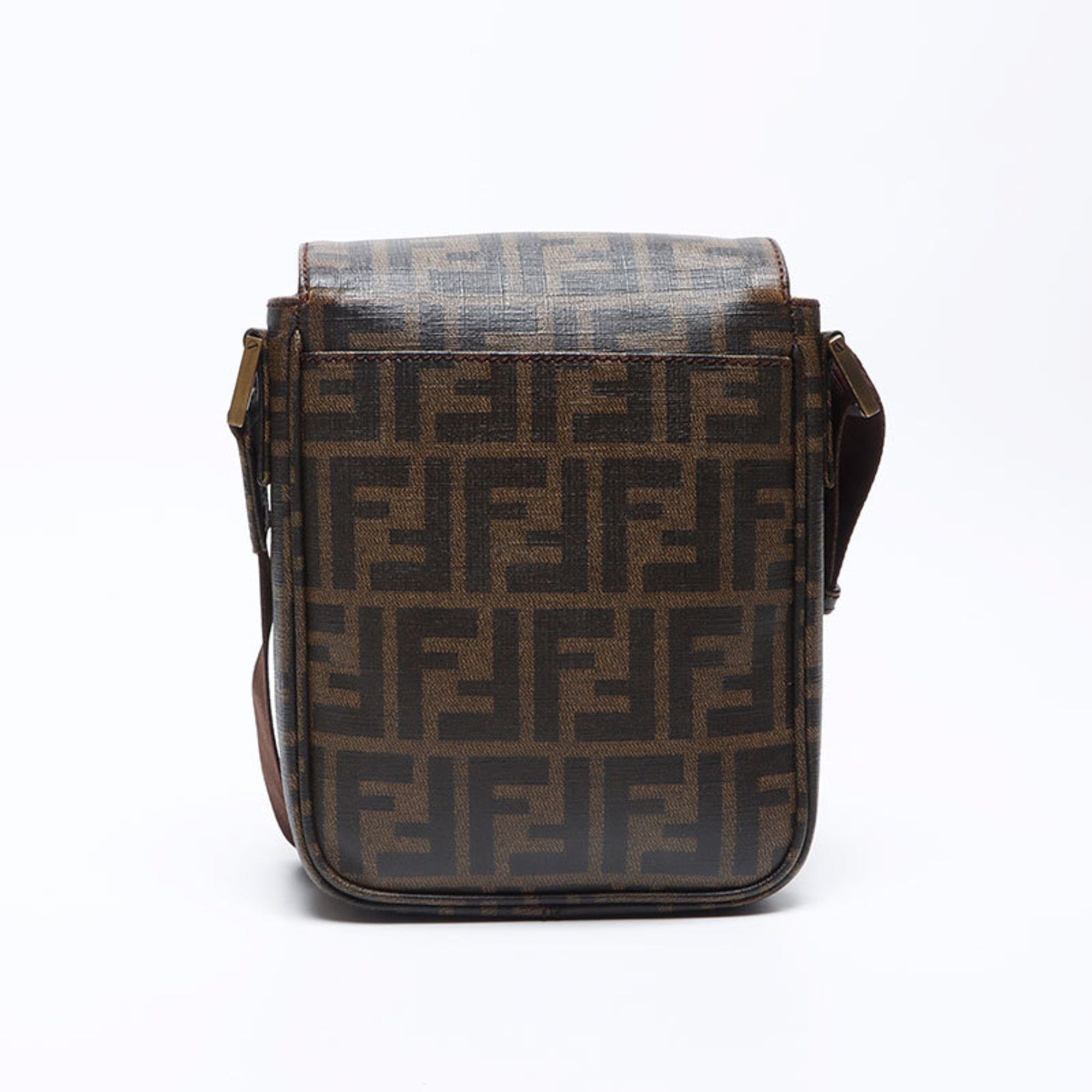Fendi Fendi Zucchino Shoulder Bag, Brown, WS12436 Size ONE SIZE - 2 Thumbnail