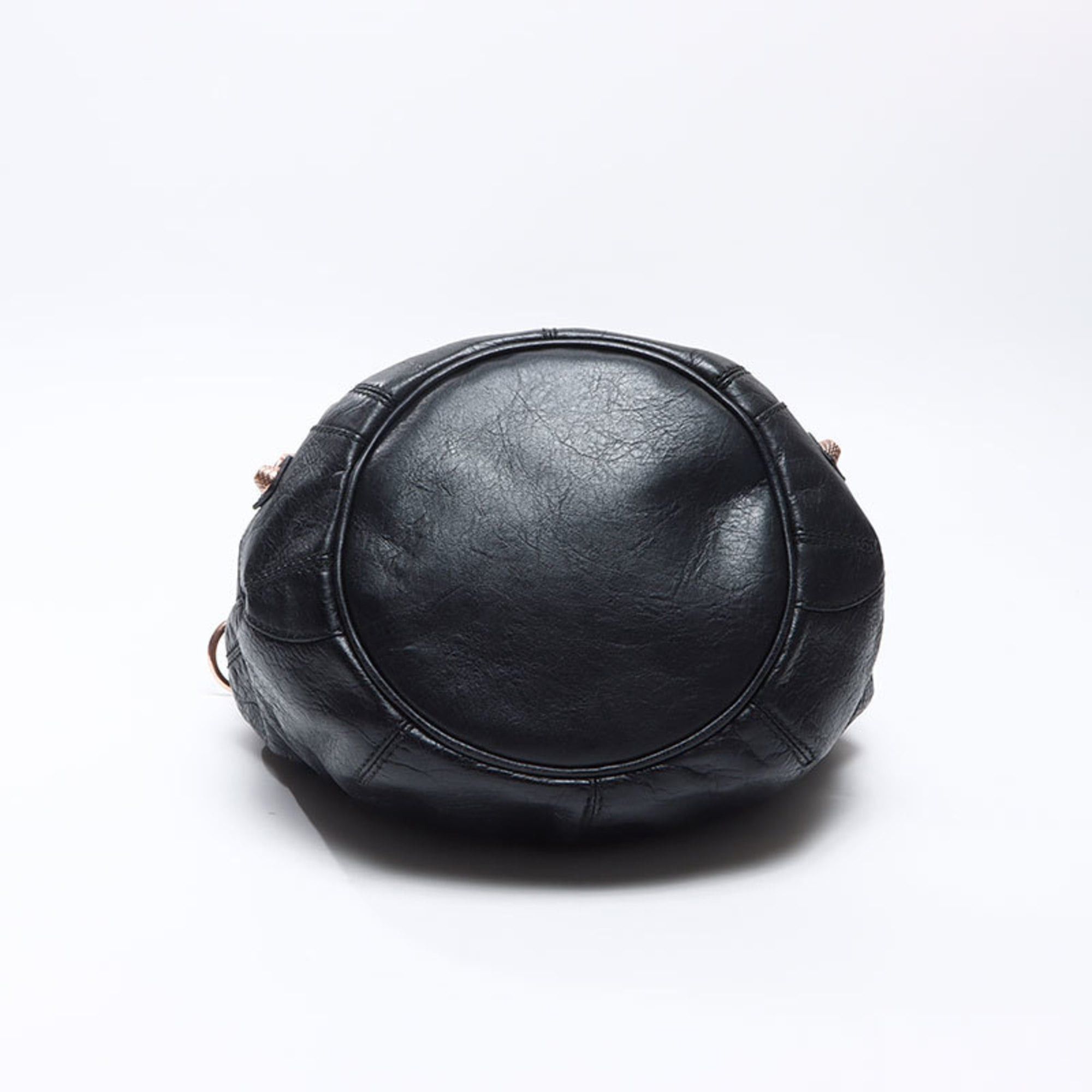 Balenciaga Balenciaga Giant Pom-Pom Shoulder Bag, Black, WS14459 Size ONE SIZE - 7 Thumbnail