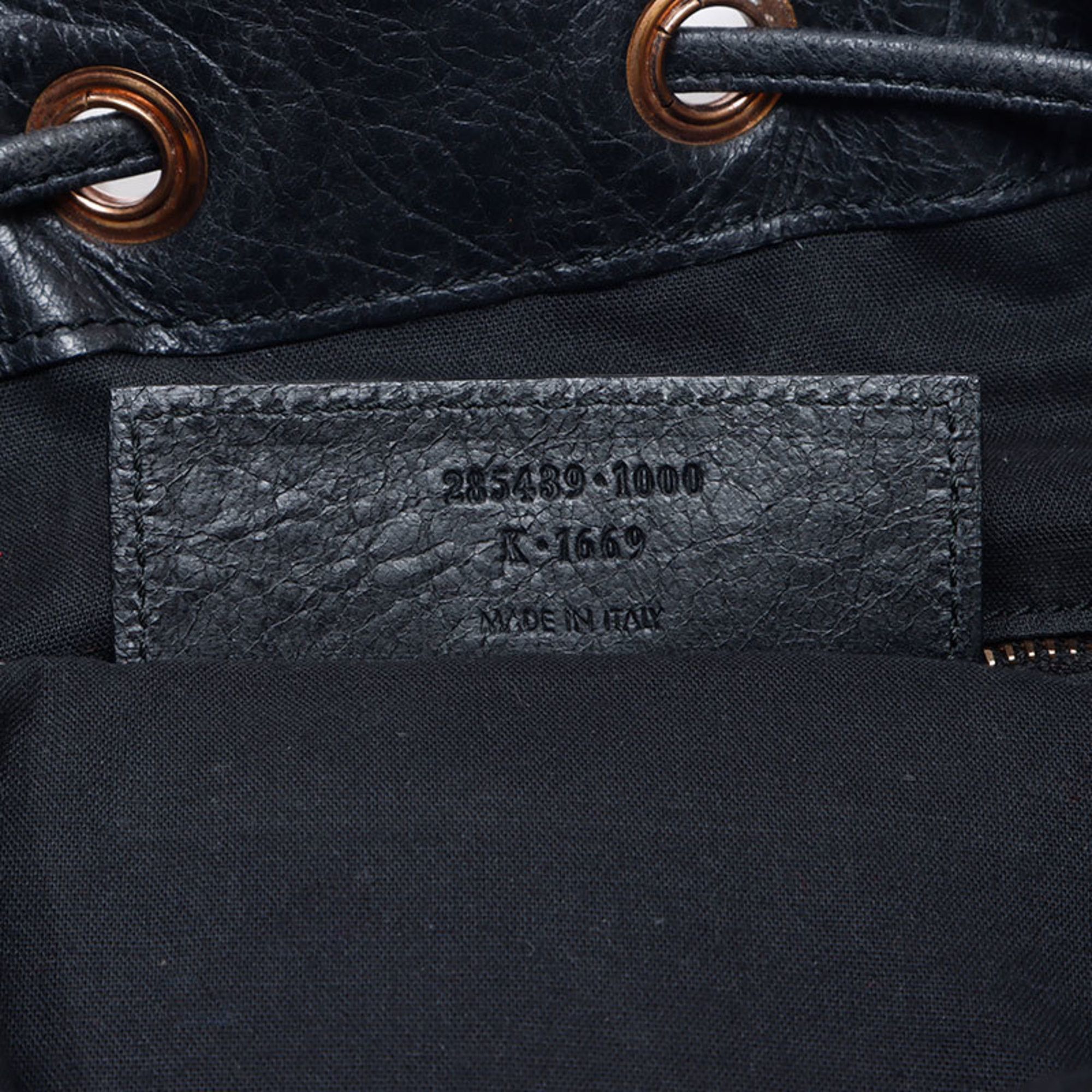 Balenciaga Balenciaga Giant Pom-Pom Shoulder Bag, Black, WS14459 Size ONE SIZE - 10 Thumbnail