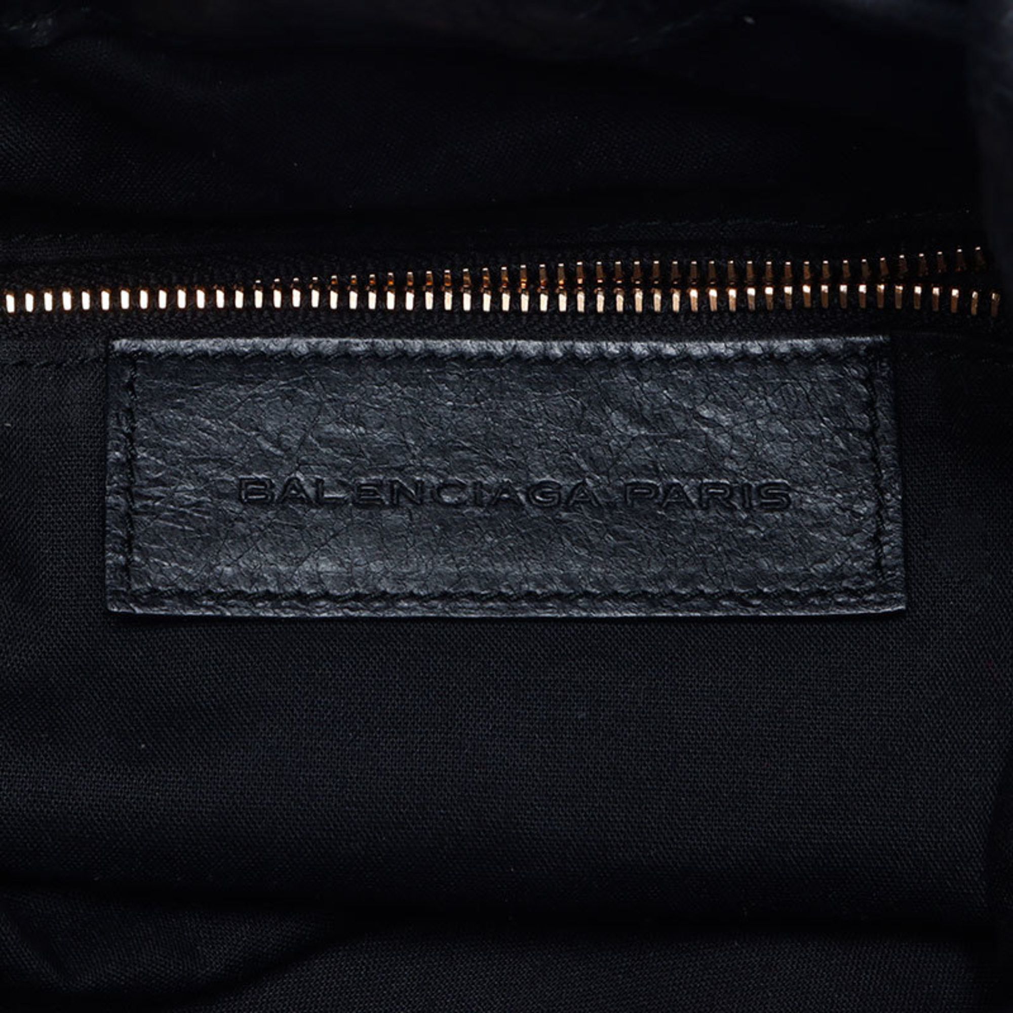 Balenciaga Balenciaga Giant Pom-Pom Shoulder Bag, Black, WS14459 Size ONE SIZE - 9 Thumbnail