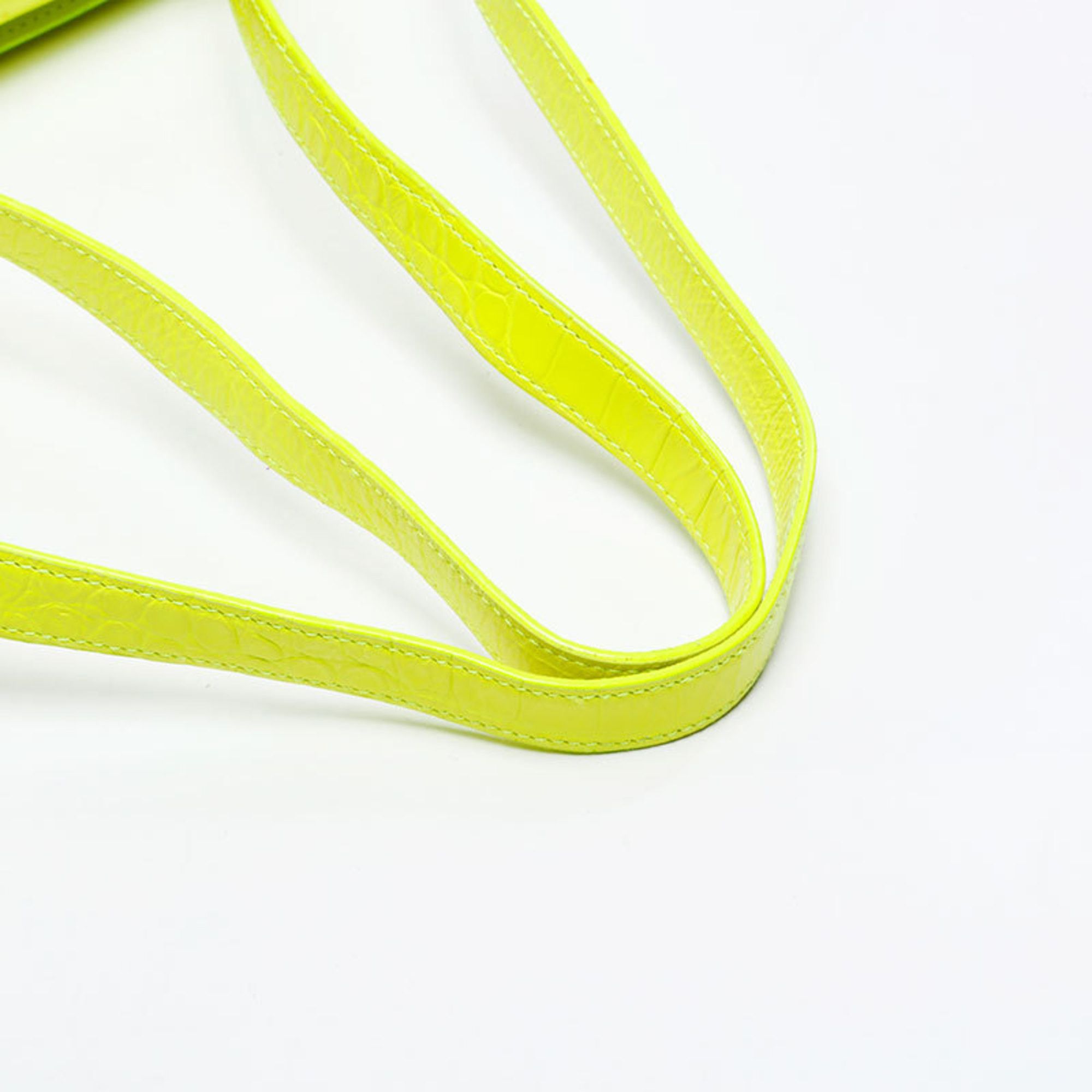 Balenciaga Balenciaga Gossip Leather BB Shoulder Bag in Yellow (WS20747) Size ONE SIZE - 13 Thumbnail