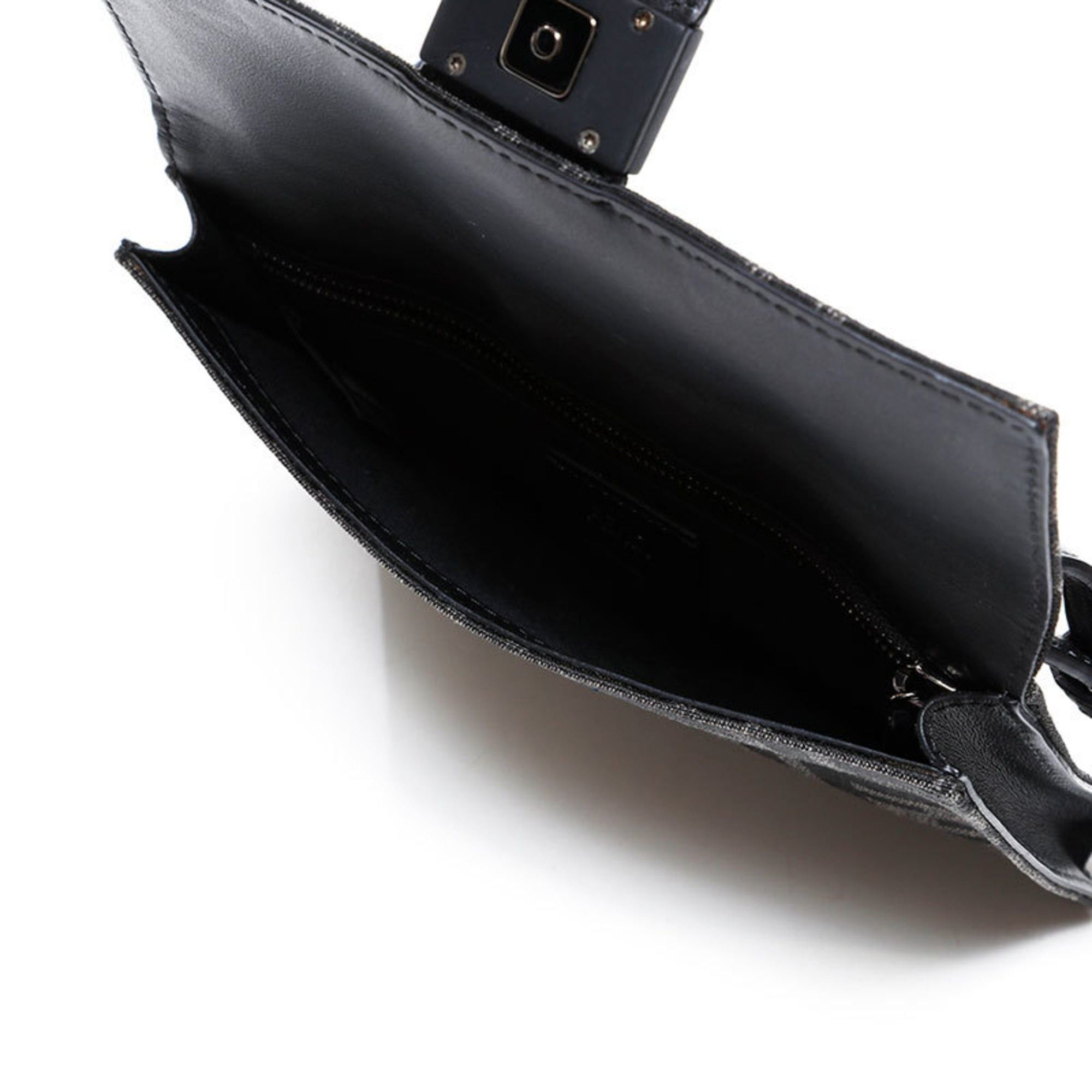 Fendi Fendi Zucca Baguette 3-way Belt Shoulder Bag, Black, WS20600 Size ONE SIZE - 13 Thumbnail