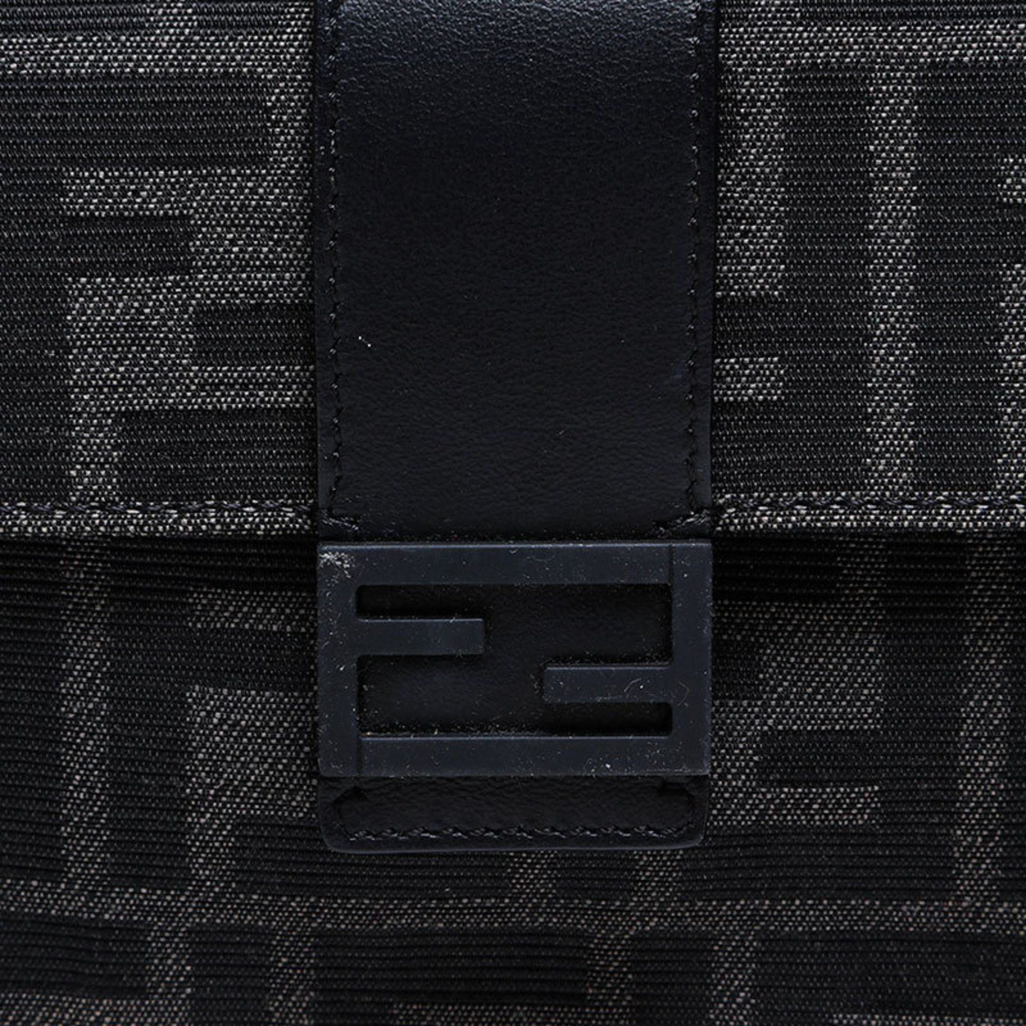 Fendi Fendi Zucca Baguette 3-way Belt Shoulder Bag, Black, WS20600 Size ONE SIZE - 8 Thumbnail