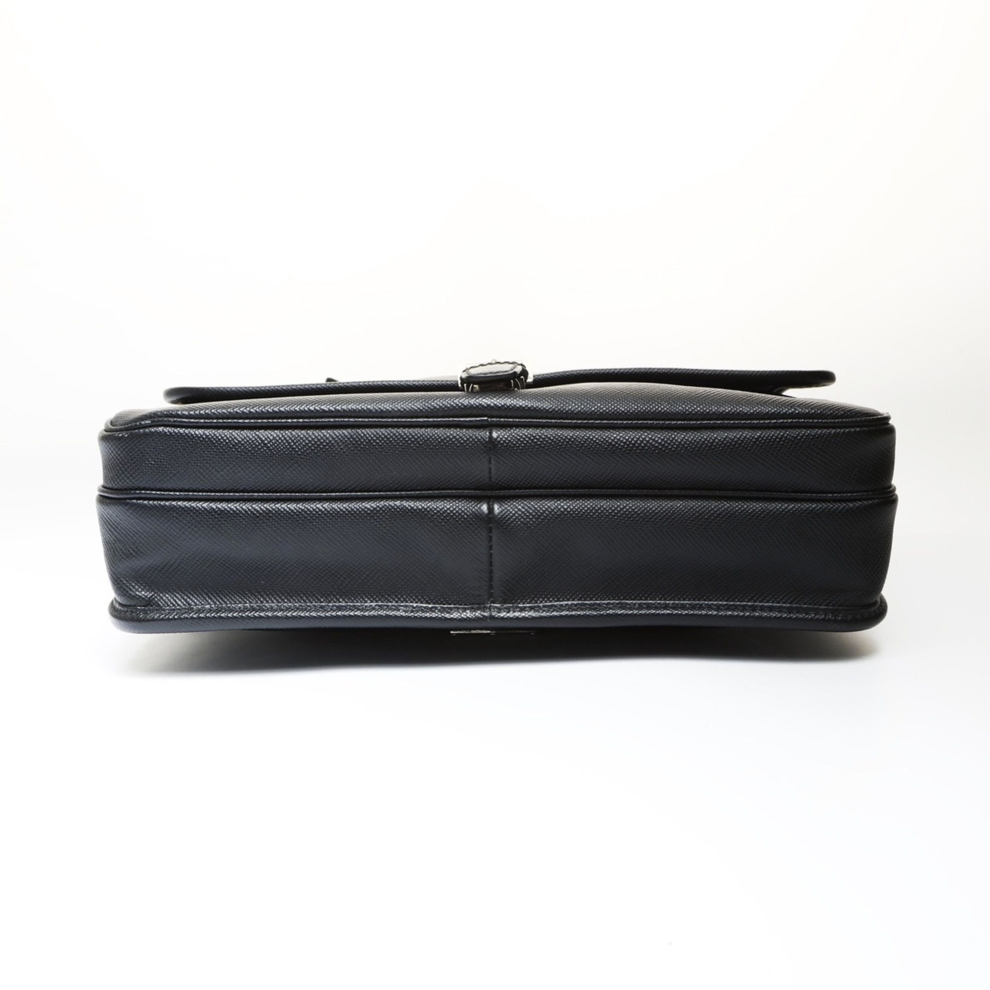 Prada Prada Saffiano Leather Shoulder Bag, Black, WS27002 Size ONE SIZE - 7 Thumbnail