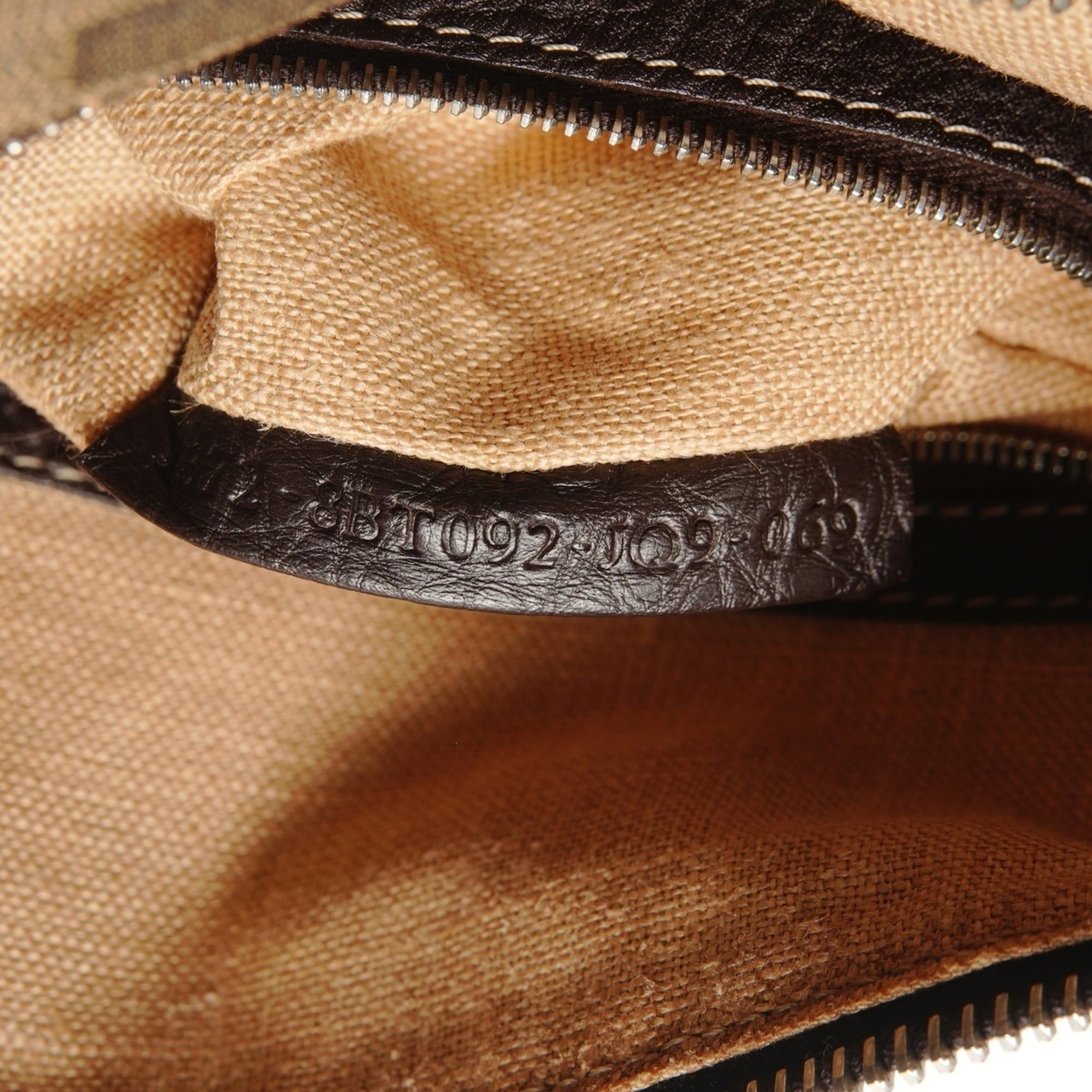 Fendi Fendi Zucca Canvas Shoulder Bag, Brown, WS25916 Size ONE SIZE - 10 Thumbnail