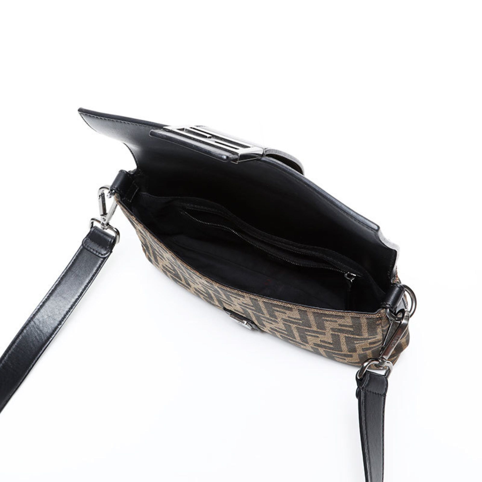 Fendi Fendi Zucca Mamma Bucket Shoulder Bag, Brown, WS20599 Size ONE SIZE - 13 Thumbnail