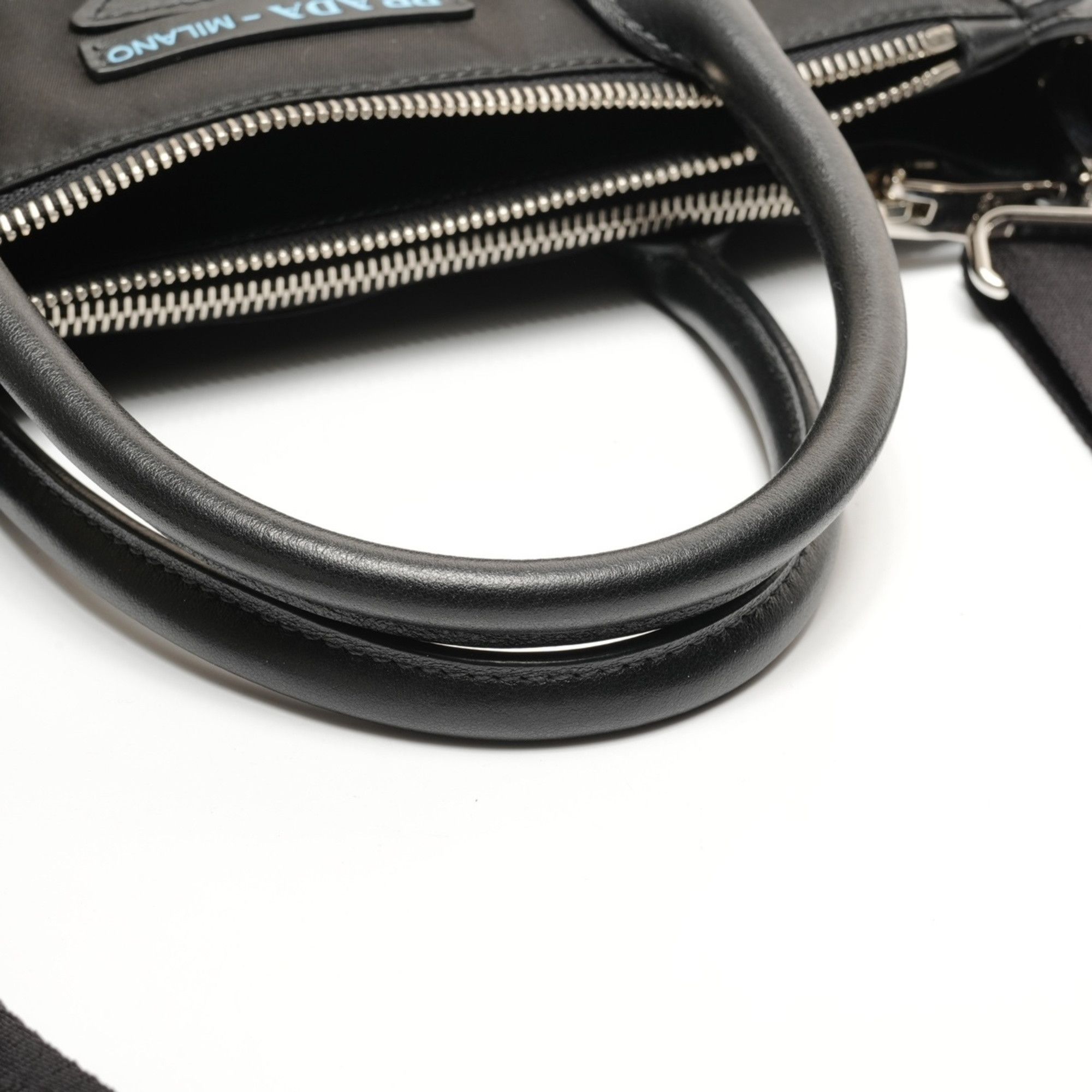 Prada Prada Concept 2-Way Shoulder Bag/Handbag, Black, WS27295 Size ONE SIZE - 12 Thumbnail