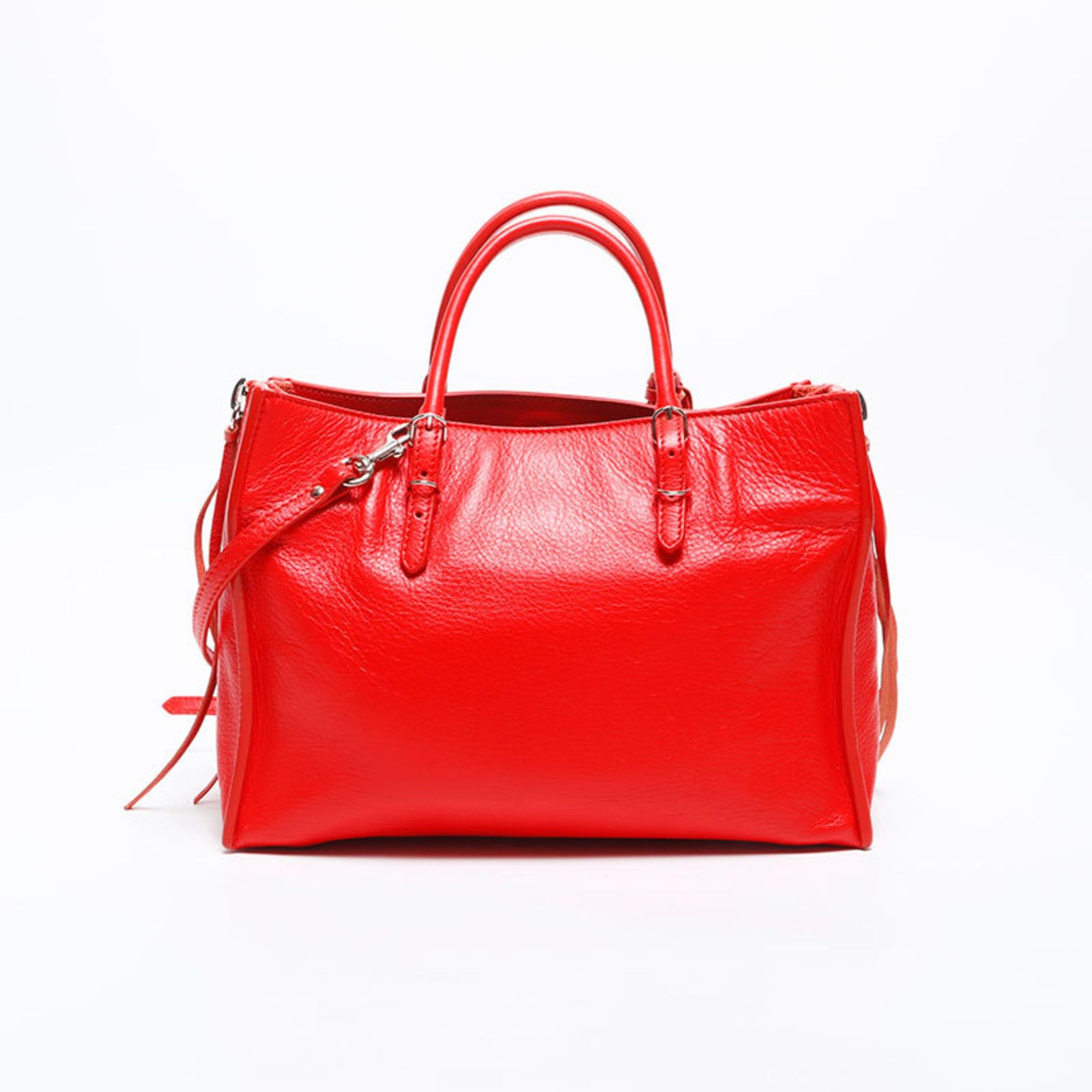 Balenciaga Balenciaga Paper 2-way Handbag, Red, WS14986 Size ONE SIZE - 2 Thumbnail