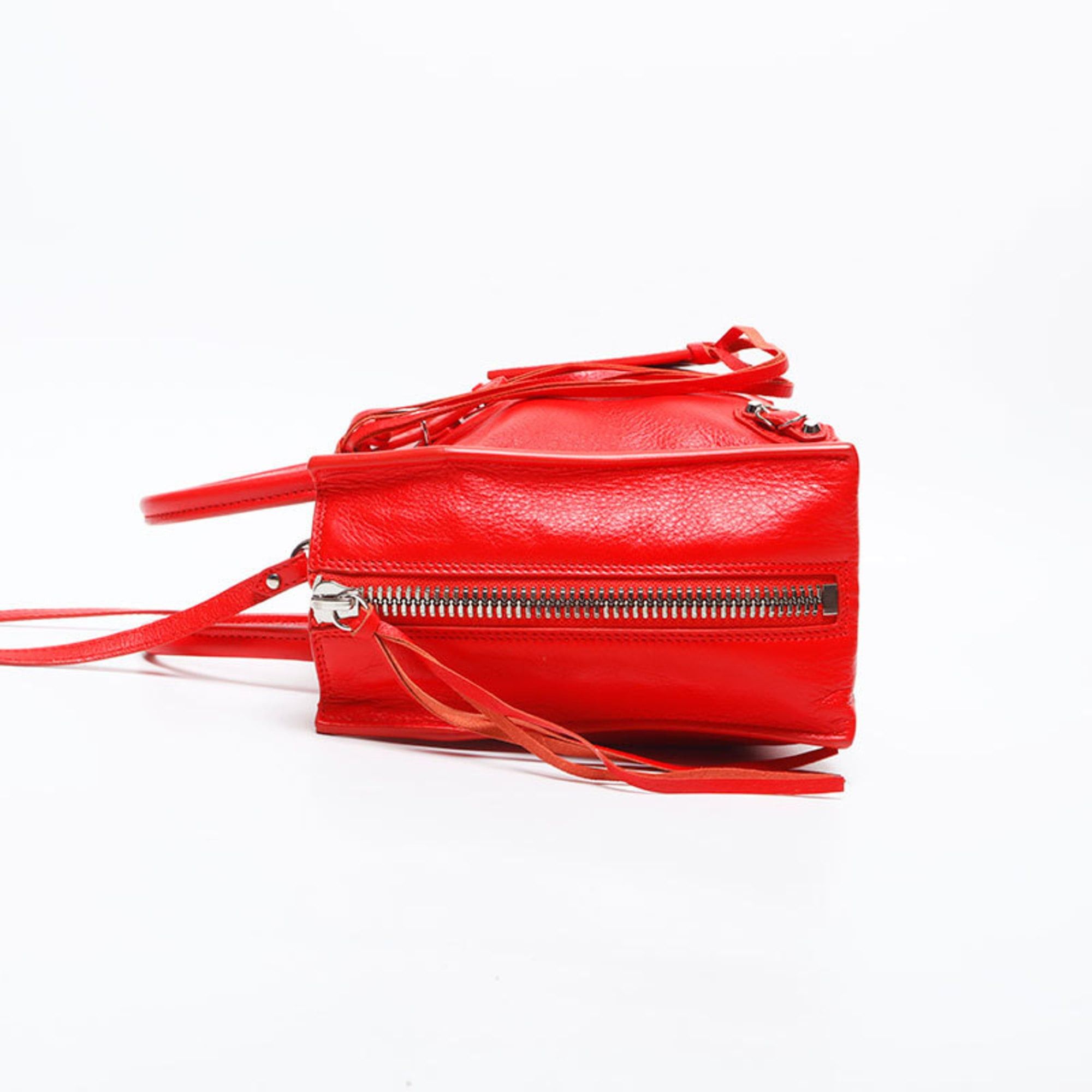 Balenciaga Balenciaga Paper 2-way Handbag, Red, WS14986 Size ONE SIZE - 3 Thumbnail