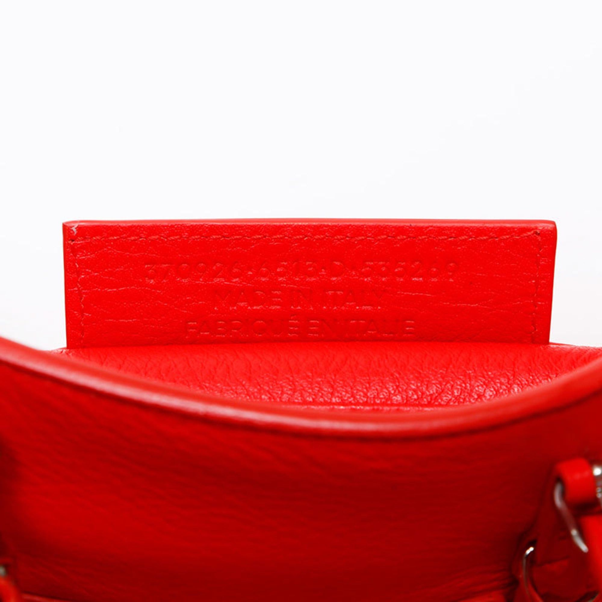 Balenciaga Balenciaga Paper 2-way Handbag, Red, WS14986 Size ONE SIZE - 10 Thumbnail