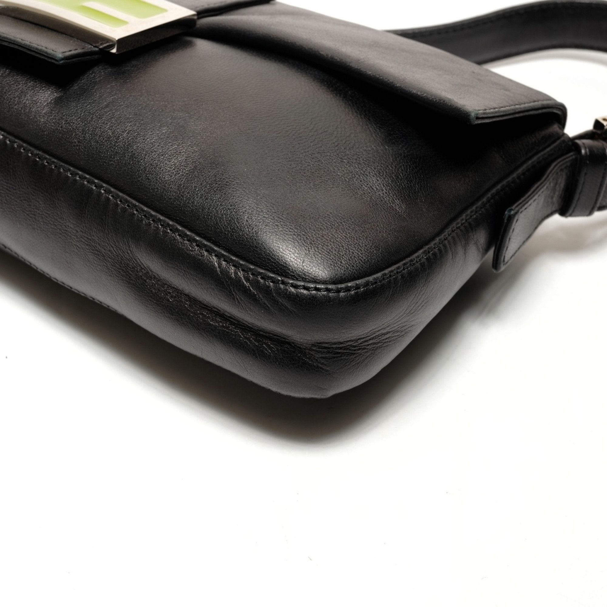 Fendi Fendi Mamma Baguette Shoulder Bag, Black, WS26392 Size ONE SIZE - 7 Thumbnail