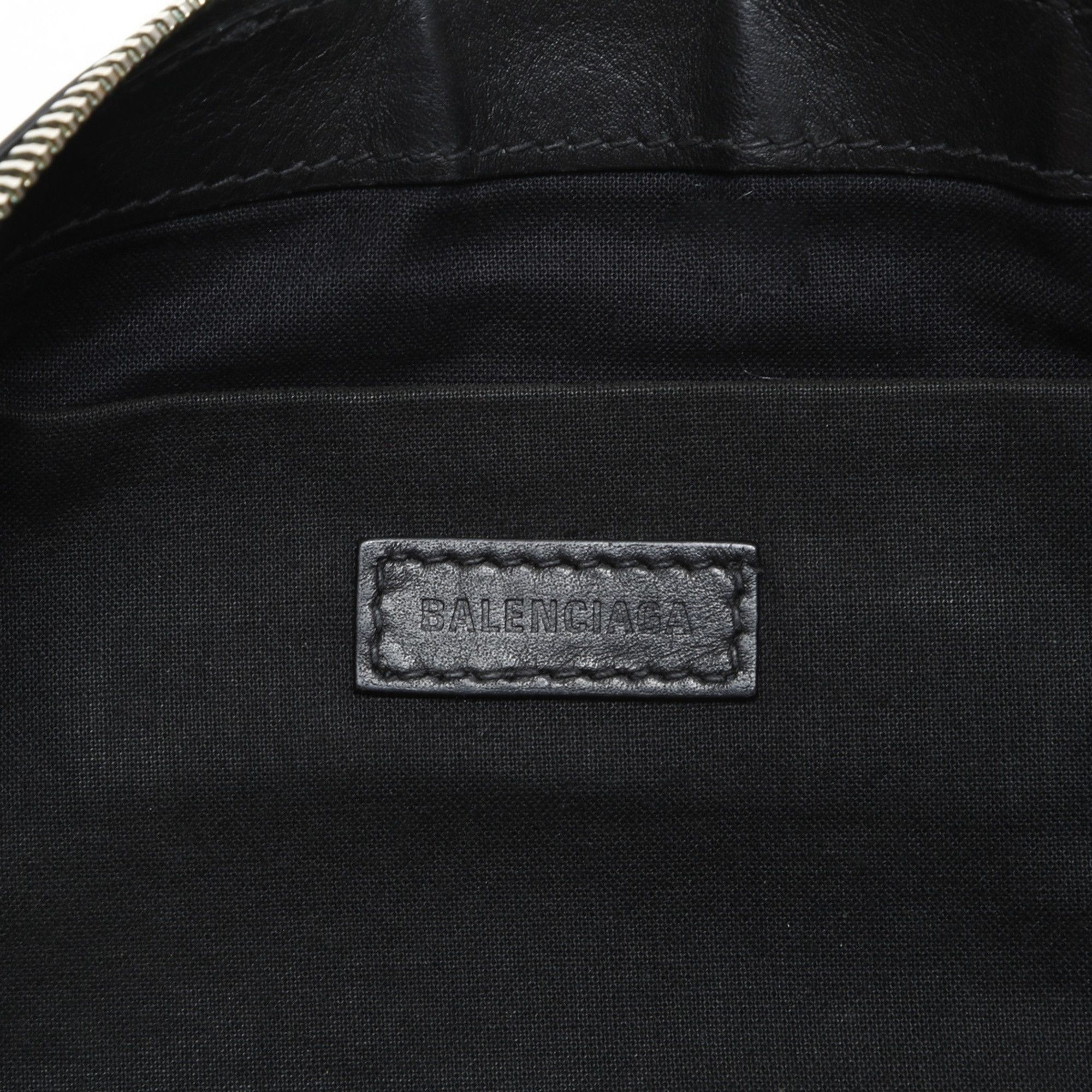 Balenciaga Balenciaga M Canvas Clip Logo Clutch Bag, Black, WS23282 Size ONE SIZE - 11 Thumbnail