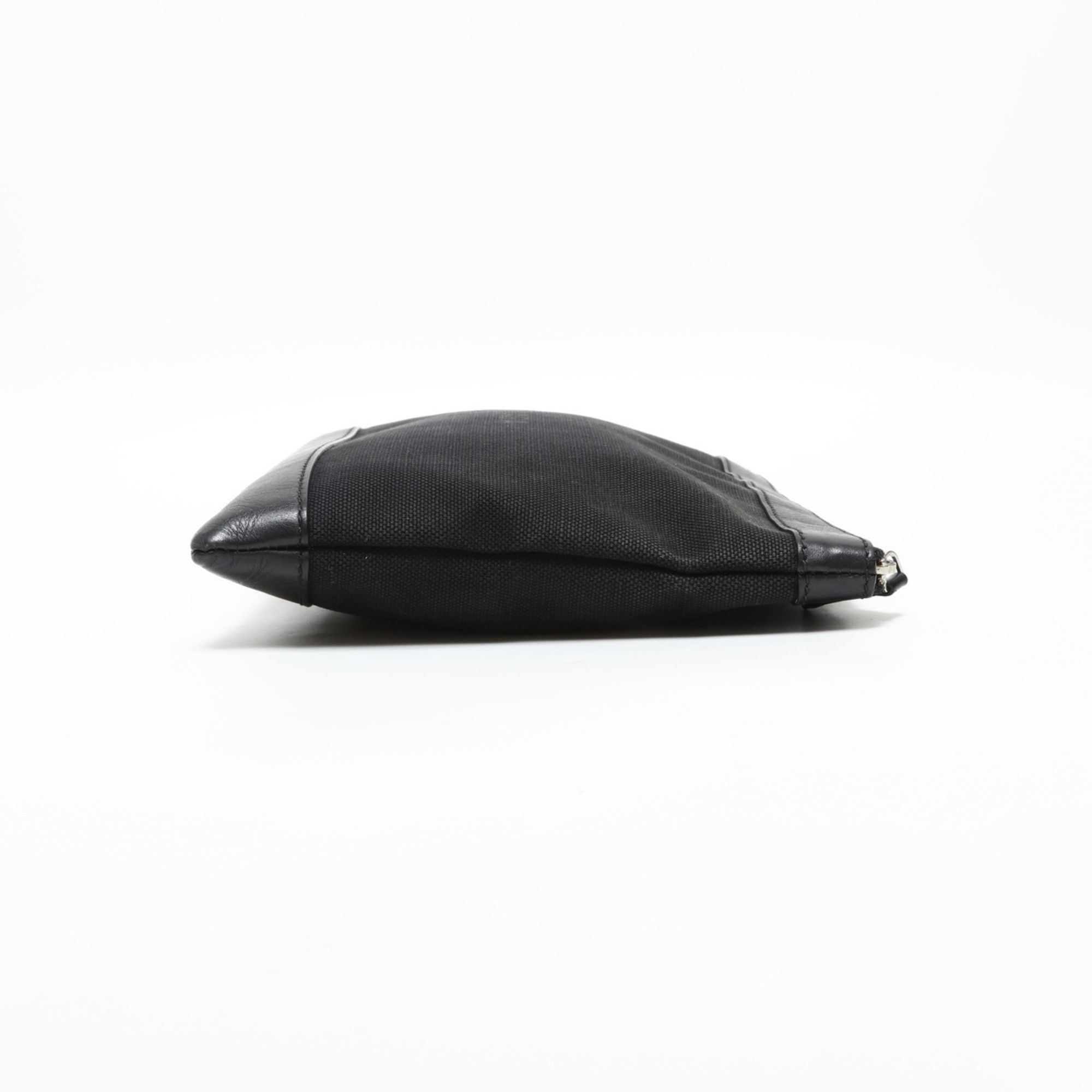 Balenciaga Balenciaga M Canvas Clip Logo Clutch Bag, Black, WS23282 Size ONE SIZE - 5 Thumbnail