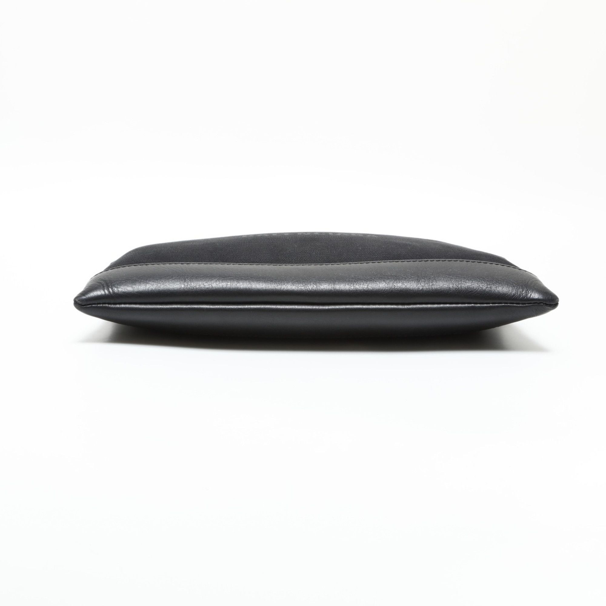 Balenciaga Balenciaga M Canvas Clip Logo Clutch Bag, Black, WS23282 Size ONE SIZE - 8 Thumbnail