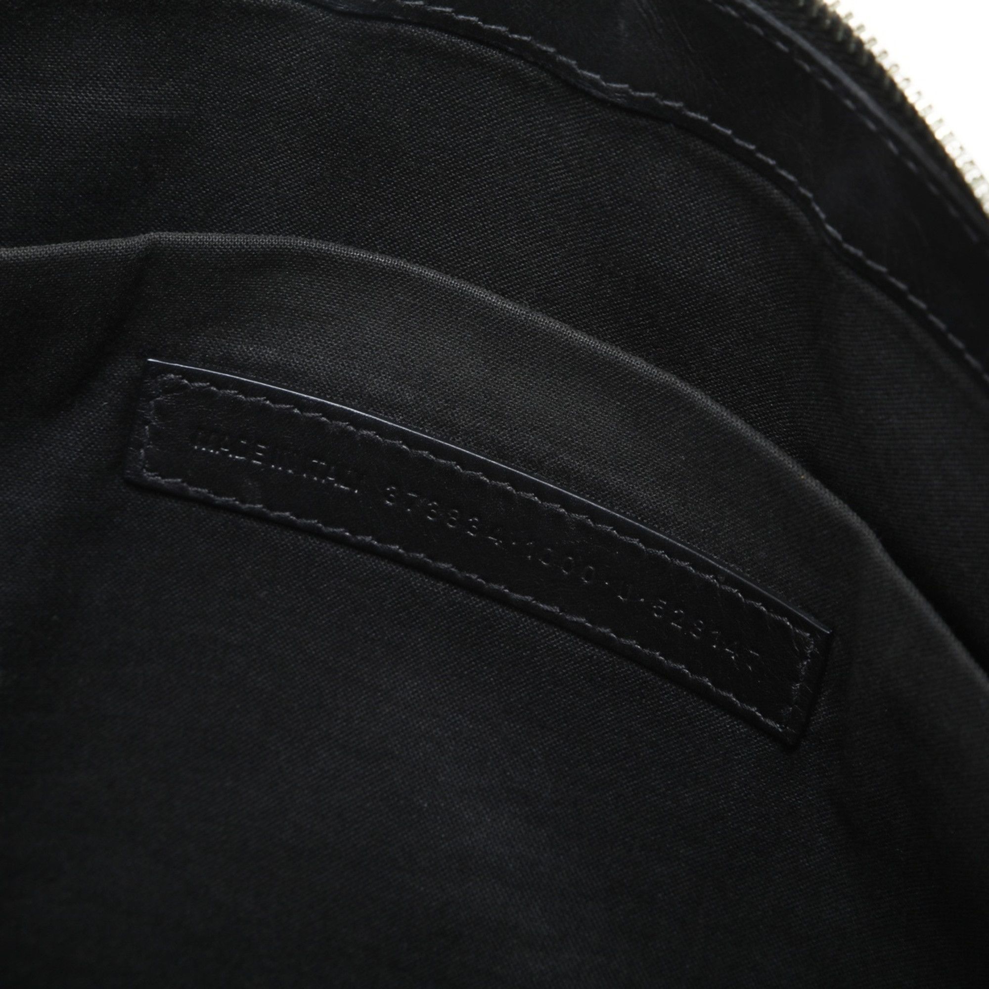 Balenciaga Balenciaga M Canvas Clip Logo Clutch Bag, Black, WS23282 Size ONE SIZE - 12 Thumbnail