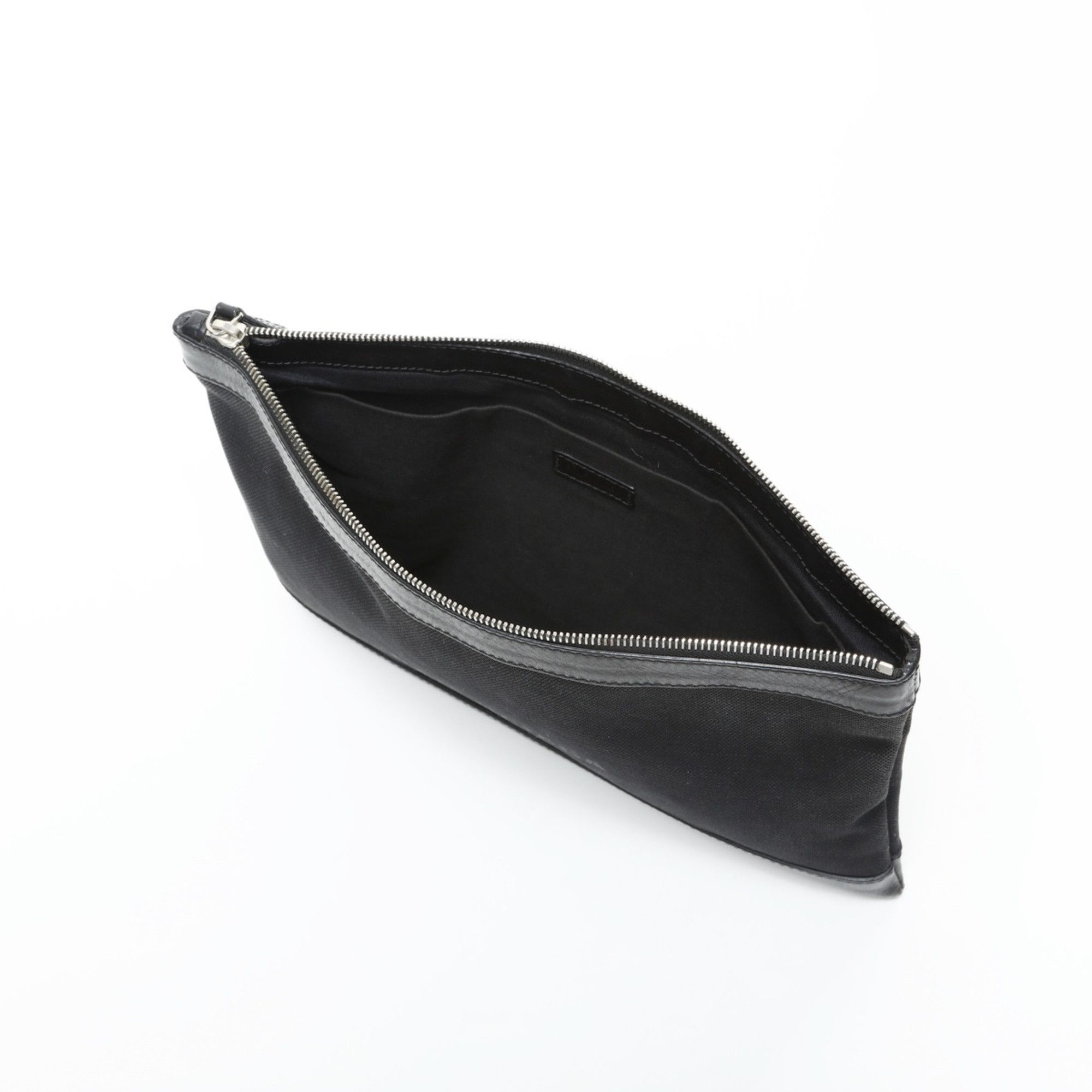 Balenciaga Balenciaga M Canvas Clip Logo Clutch Bag, Black, WS23282 Size ONE SIZE - 13 Thumbnail