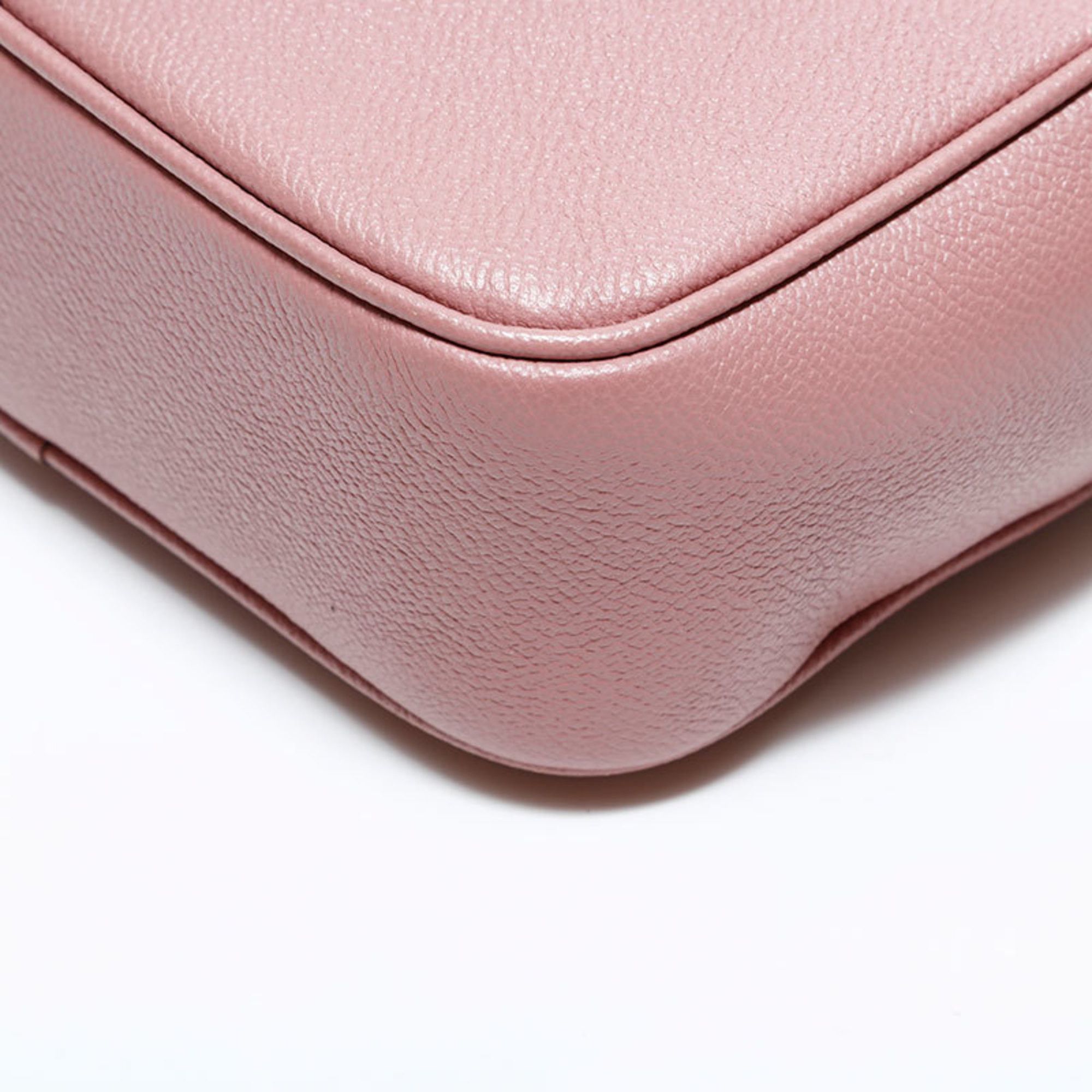 Burberry Burberry Leather Camera Bag Shoulder Pink WS22567 Size ONE SIZE - 6 Thumbnail