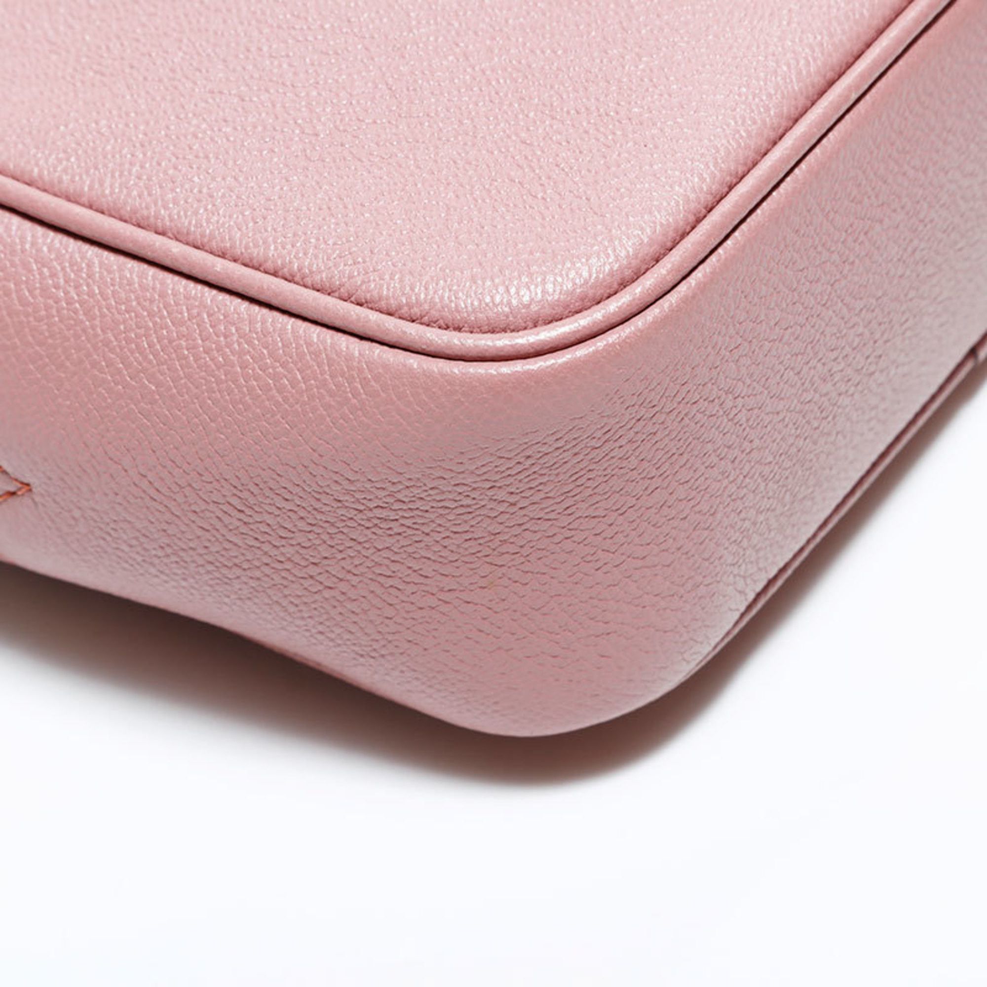 Burberry Burberry Leather Camera Bag Shoulder Pink WS22567 Size ONE SIZE - 5 Thumbnail