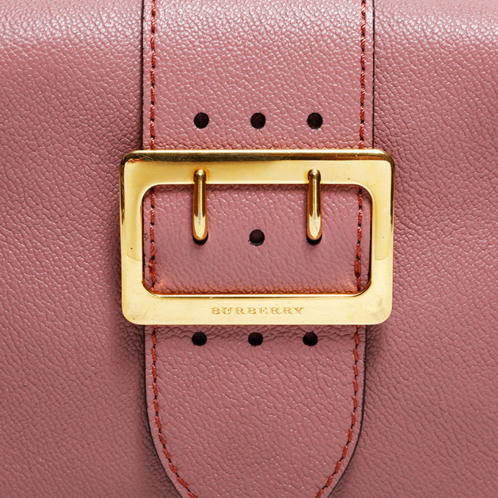 Burberry Burberry Leather Camera Bag Shoulder Pink WS22567 Size ONE SIZE - 8 Thumbnail